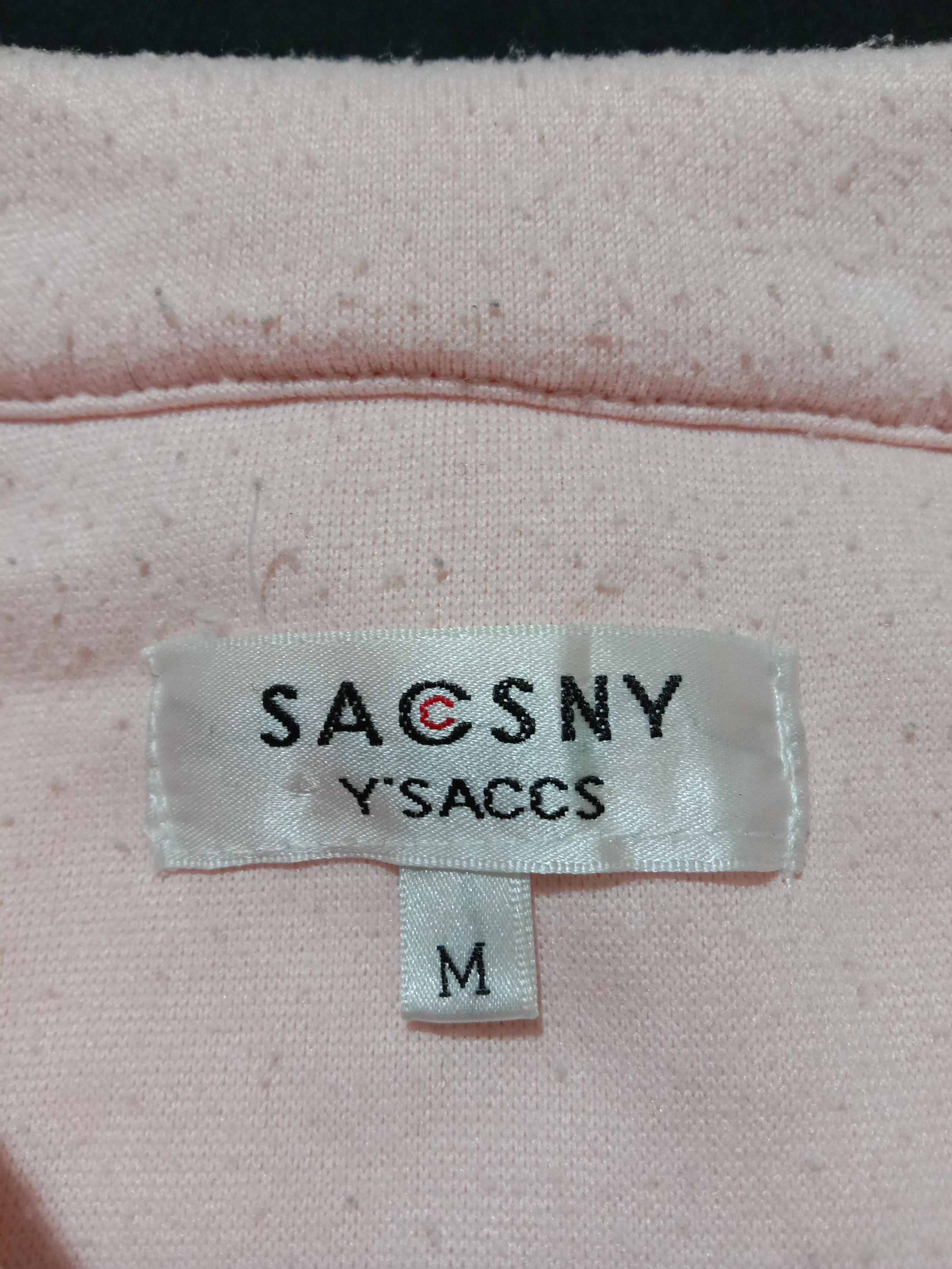 Japanese Brand Y's Sacsny Y'saccs Pink Striped Button Up Size M / US 6-8 / IT 42-44 - 3 Thumbnail