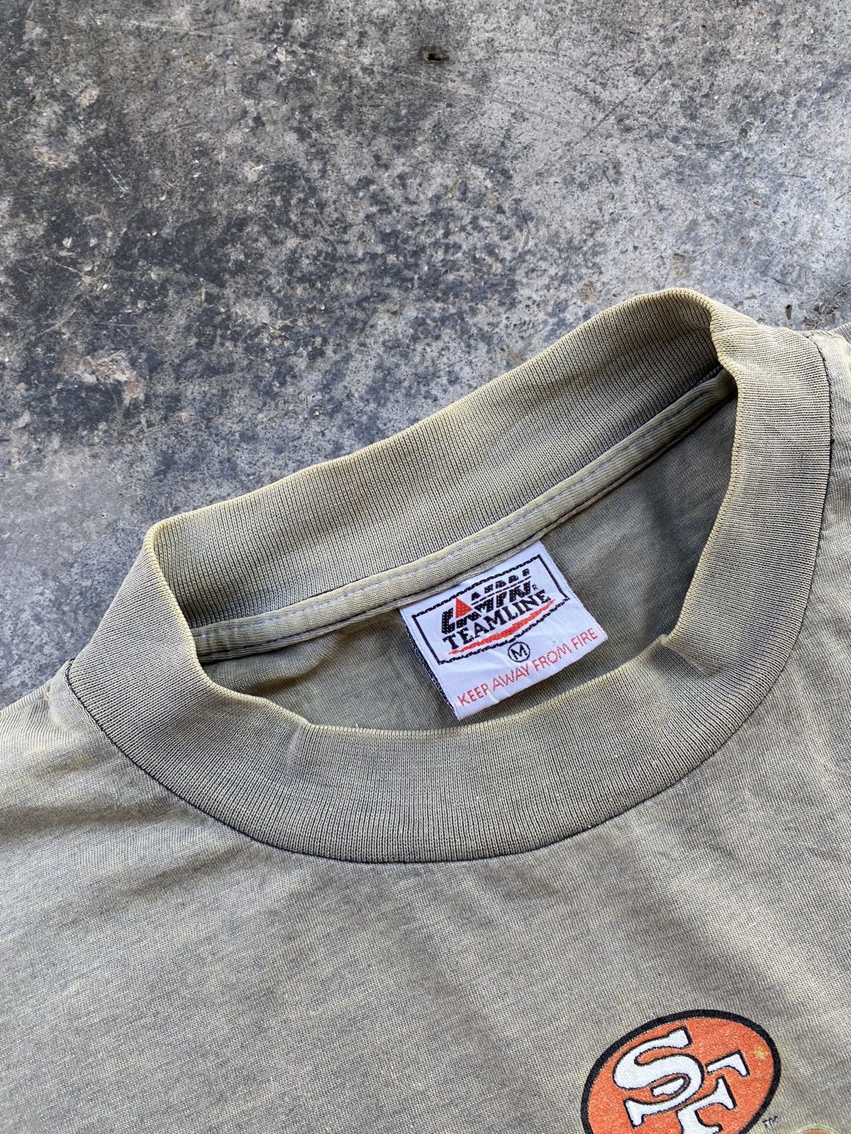 Vintage Vintage San Francisco 49’Ers Nfl Distressed Tees Size US M / EU 48-50 / 2 - 3 Thumbnail