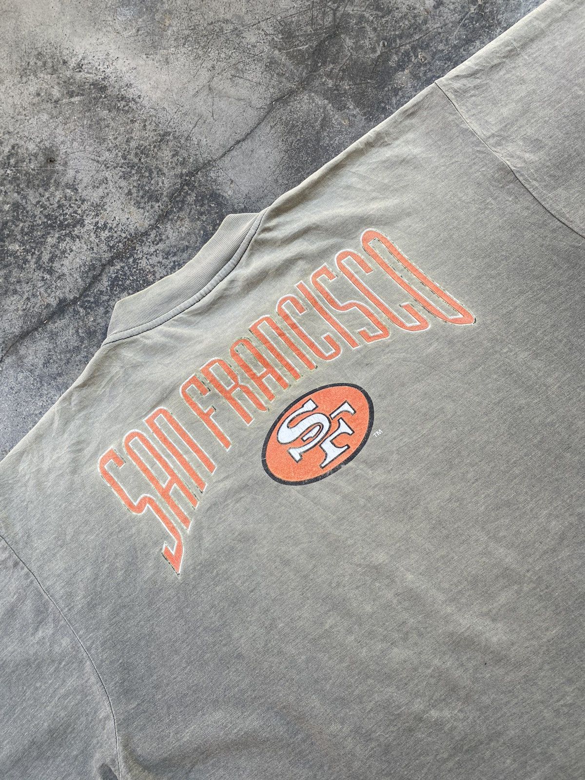 Vintage Vintage San Francisco 49’Ers Nfl Distressed Tees Size US M / EU 48-50 / 2 - 12 Thumbnail