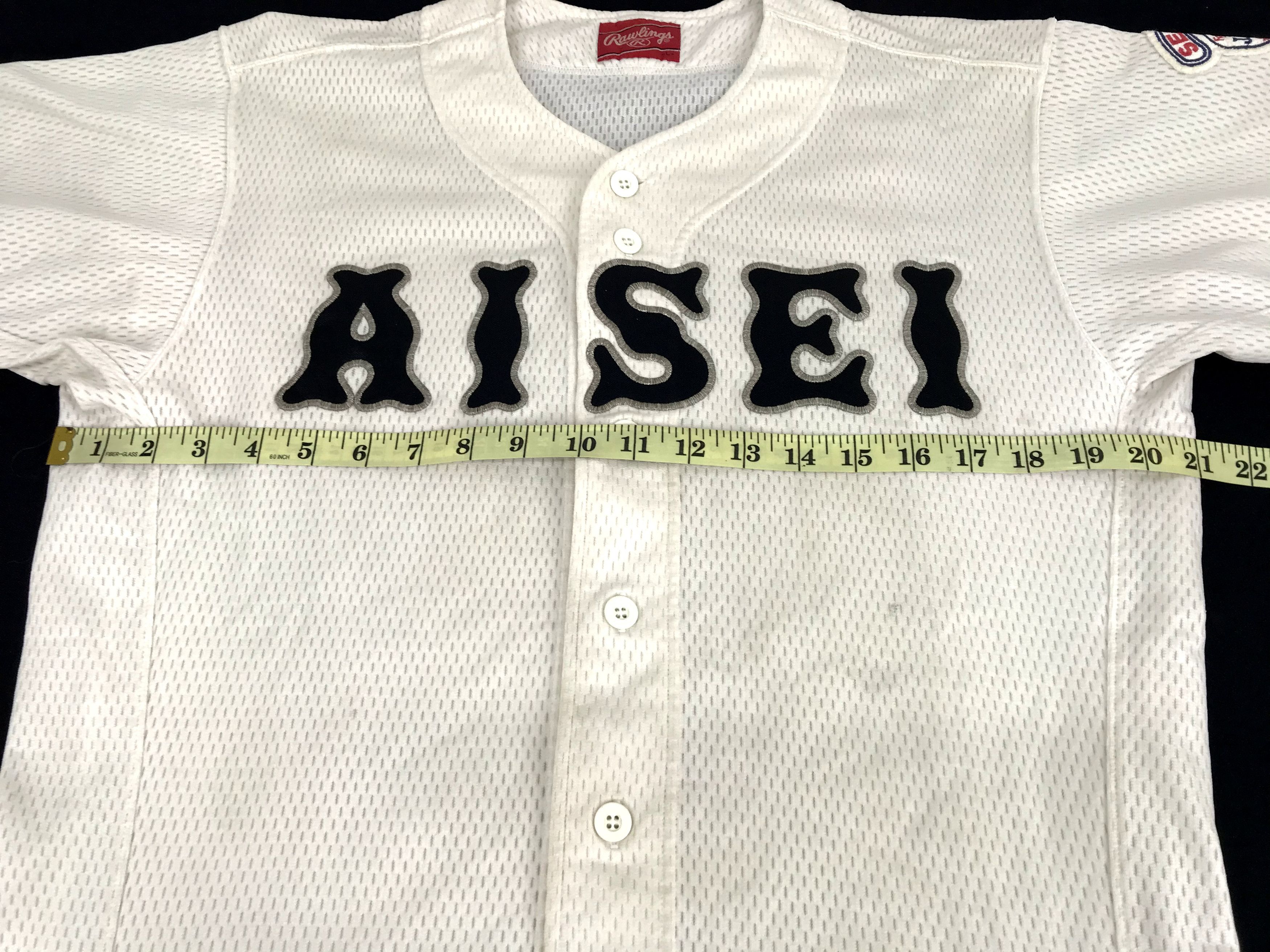 Japanese Brand Vintage Rawling JLSBA Jersey Baseball Japan Tee Shirt Size US L / EU 52-54 / 3 - 9 Thumbnail