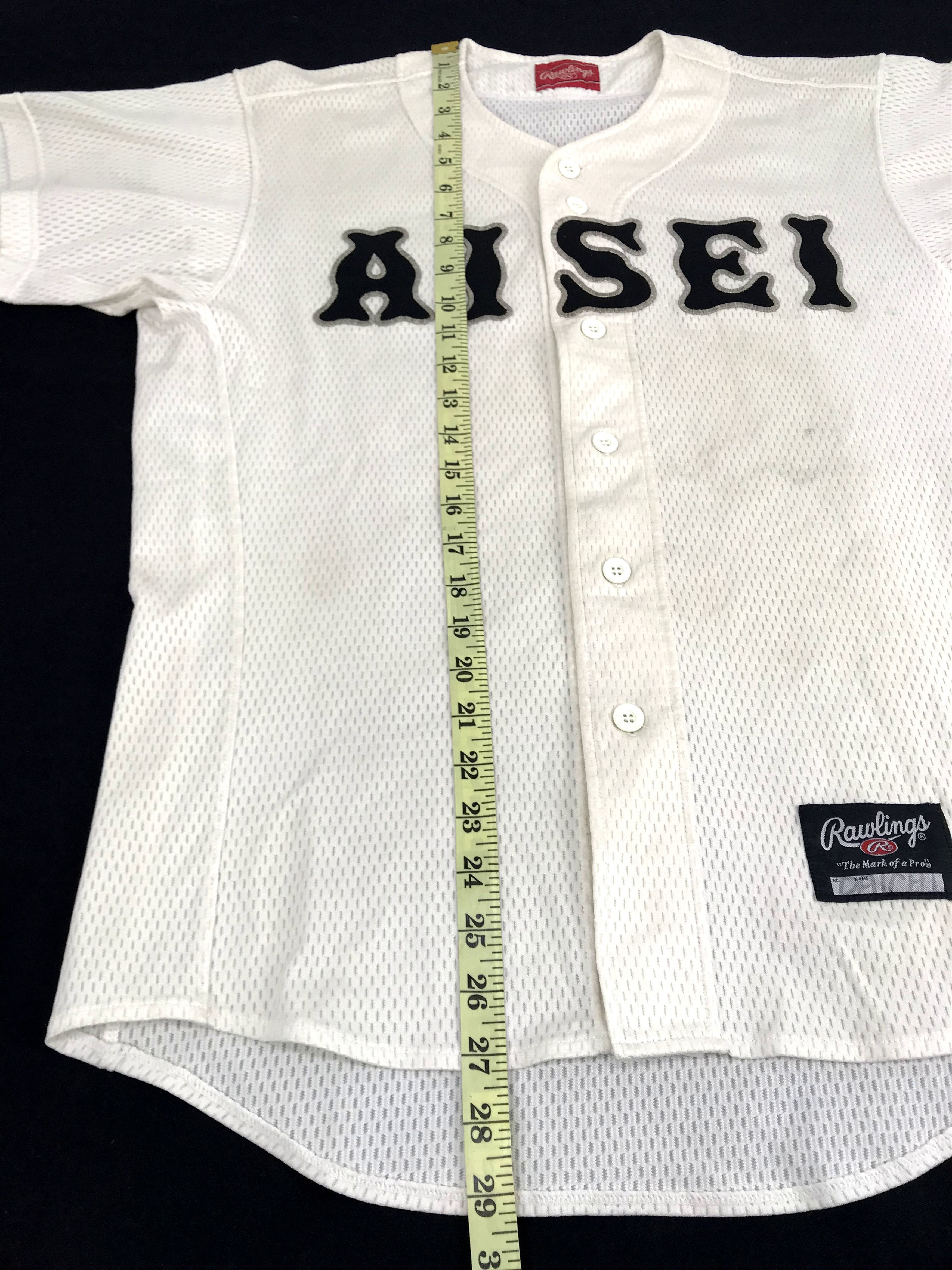 Japanese Brand Vintage Rawling JLSBA Jersey Baseball Japan Tee Shirt Size US L / EU 52-54 / 3 - 10 Thumbnail