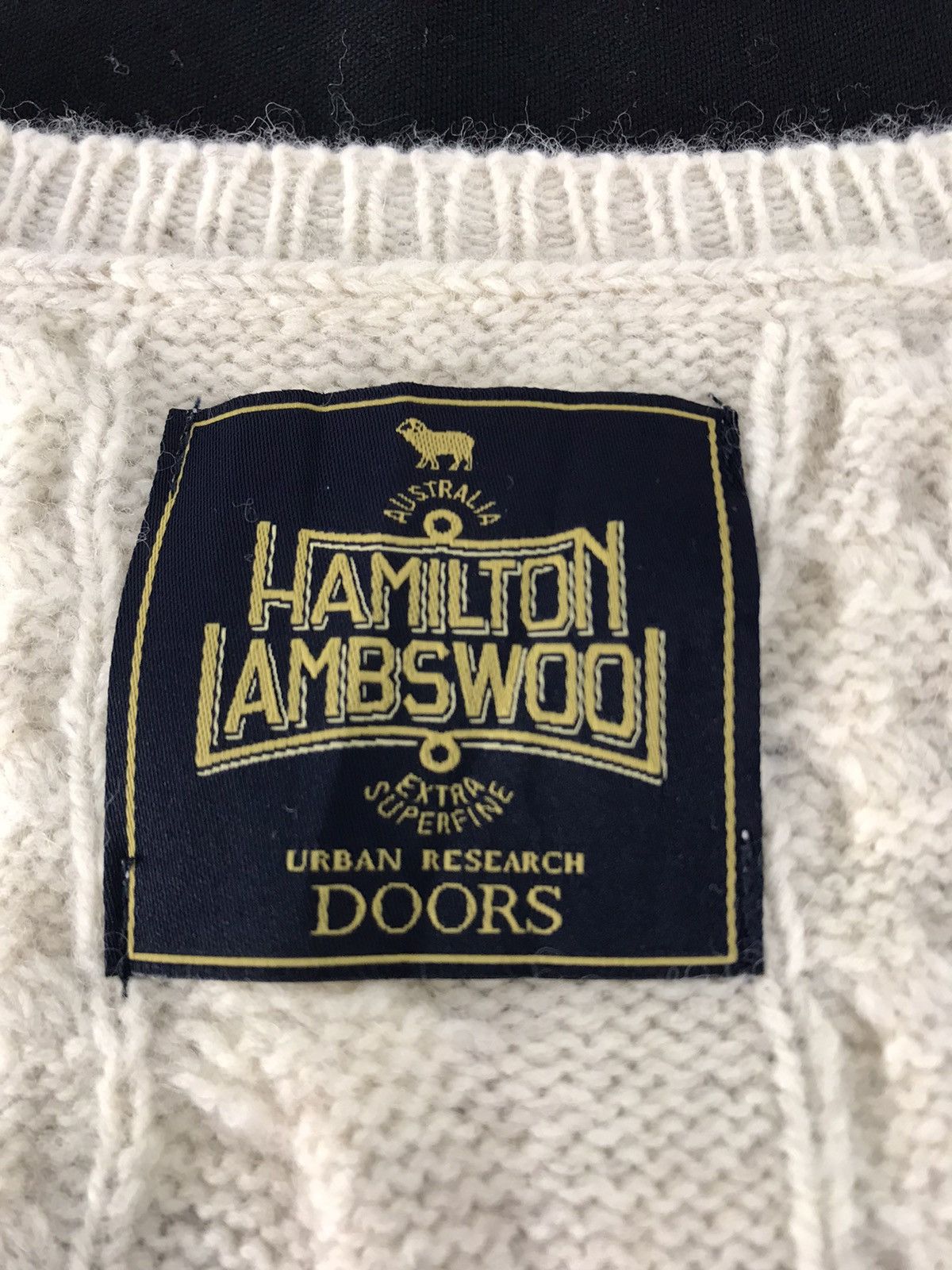 Grailed Urban Research Door Hamilton Lambwools Knitwear Size L / US 10 / IT 46 - 3 Thumbnail