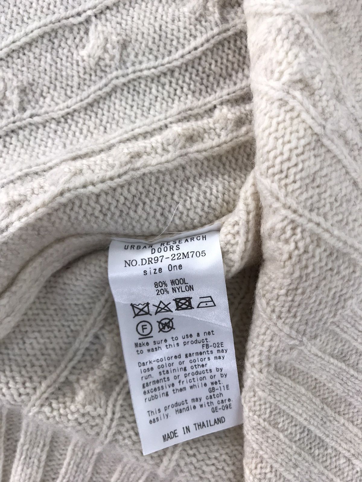 Grailed Urban Research Door Hamilton Lambwools Knitwear Size L / US 10 / IT 46 - 5 Thumbnail