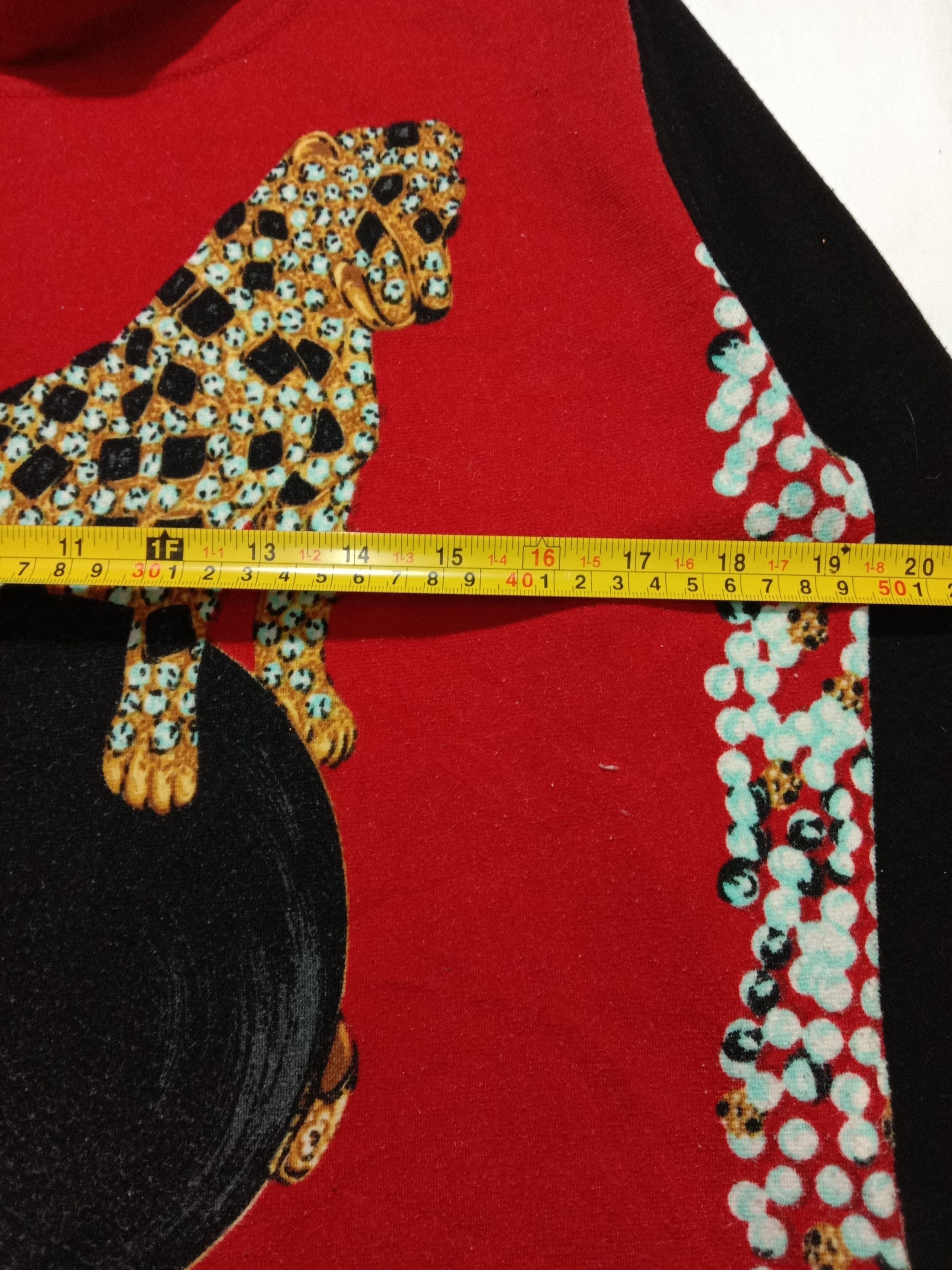 Japanese Brand Rubino Long Sleeve Shirt Turtle Neck Animal Print Size M / US 6-8 / IT 42-44 - 8 Thumbnail