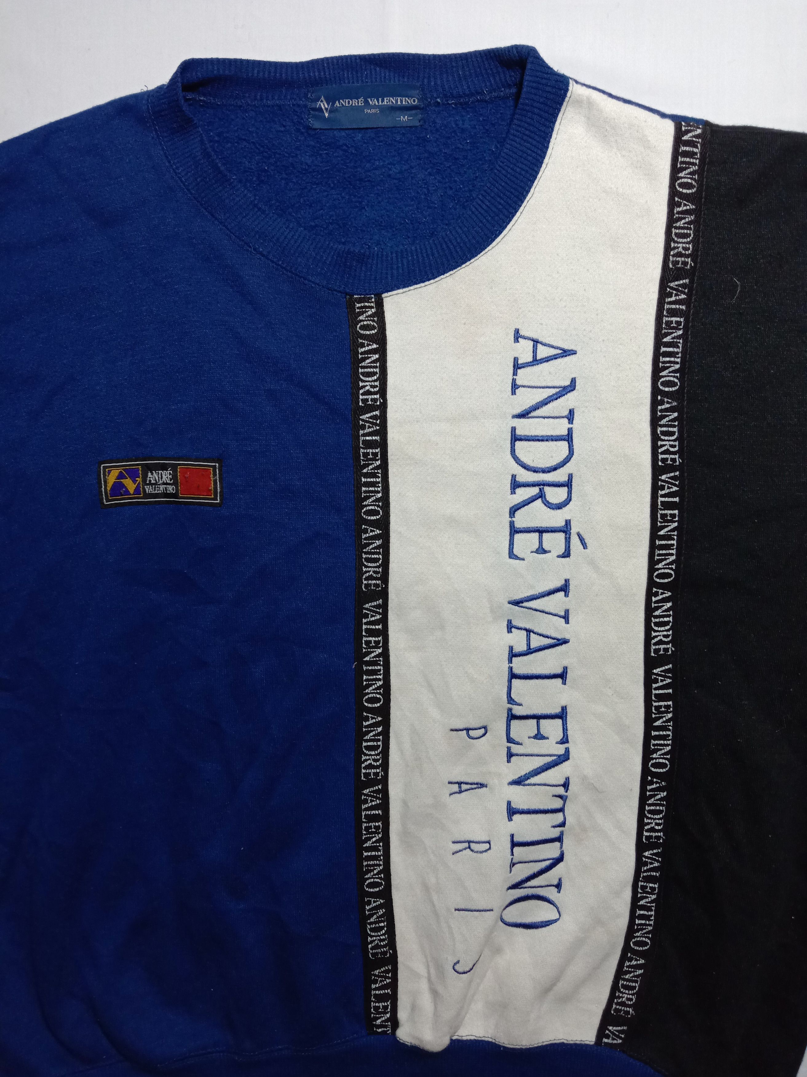 Valentino Vintage Andre Valentino Paris Sweatshirt Size US M / EU 48-50 / 2 - 3 Thumbnail