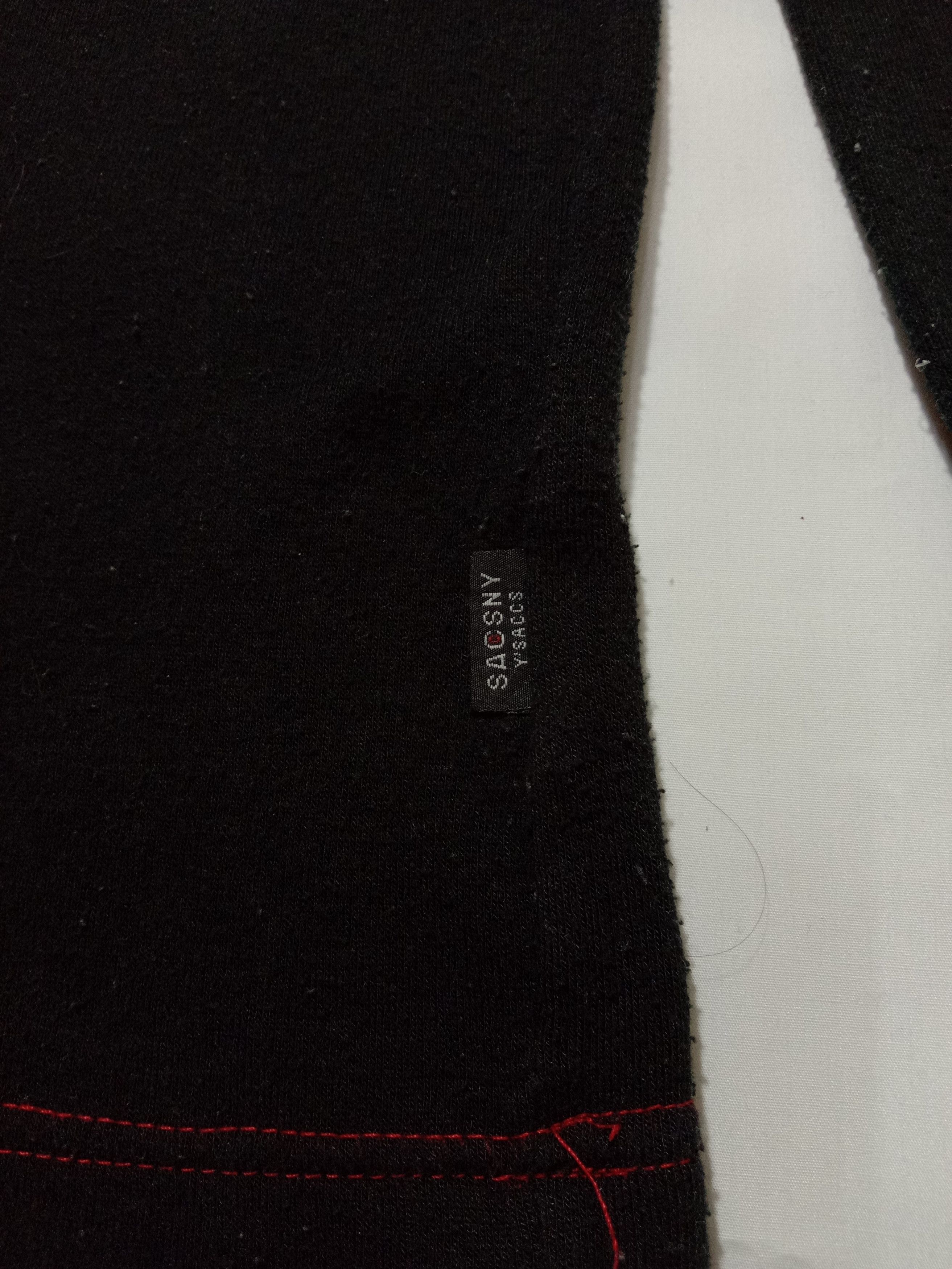 Japanese Brand × Y's for Men × Yohji Yamamoto Yohji Yamamoto Long Sleeve Sacsny Y'saccs Sweatshirt Size US M / EU 48-50 / 2 - 6 Thumbnail