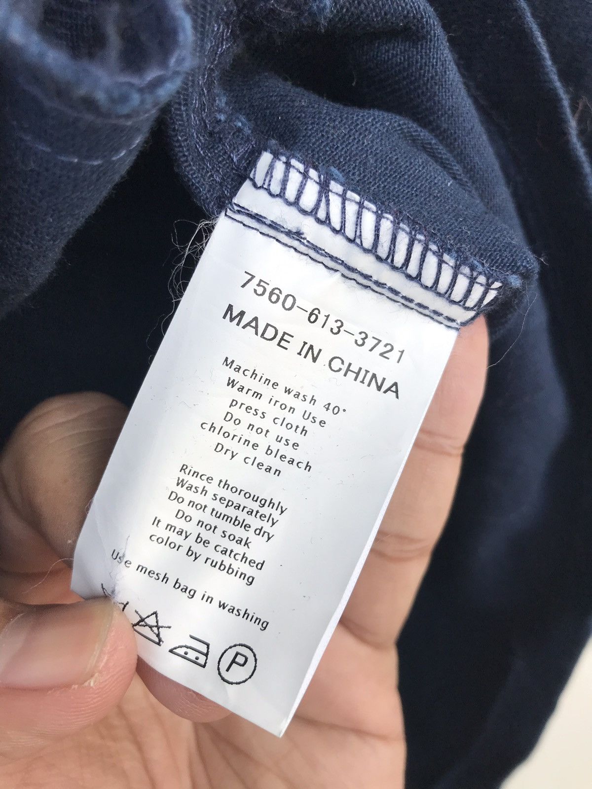 Designer × Indigo × Japanese Brand Japanese Brand C.MOUNTAINEERING Hoodie Jacket Kapital Style Size US L / EU 52-54 / 3 - 8 Thumbnail