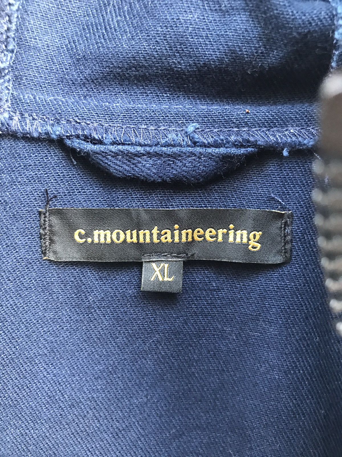 Designer × Indigo × Japanese Brand Japanese Brand C.MOUNTAINEERING Hoodie Jacket Kapital Style Size US L / EU 52-54 / 3 - 7 Thumbnail