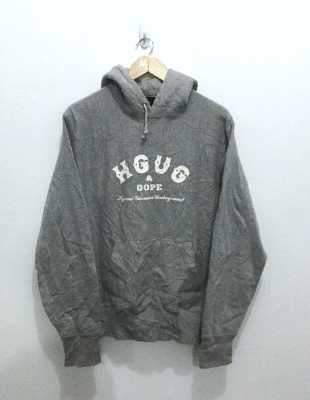 Hysteric Glamour × Japanese Brand Underground Hoodie Hgug & Dope omfug Cbgb Sweatshirt Size US S / EU 44-46 / 1 - 1 Thumbnail