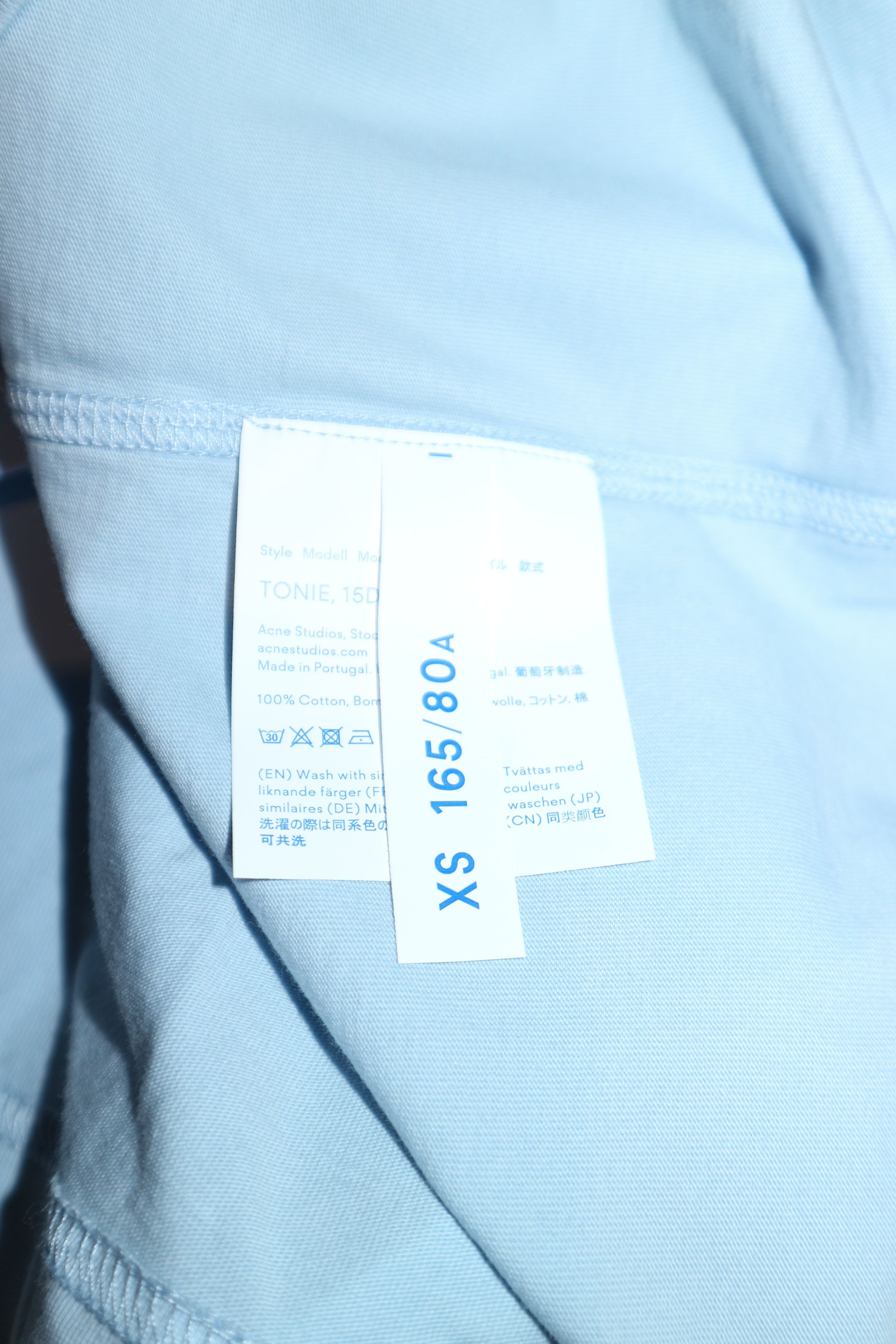 Acne Studios Cuff detail t-shirt Size US S / EU 44-46 / 1 - 7 Thumbnail