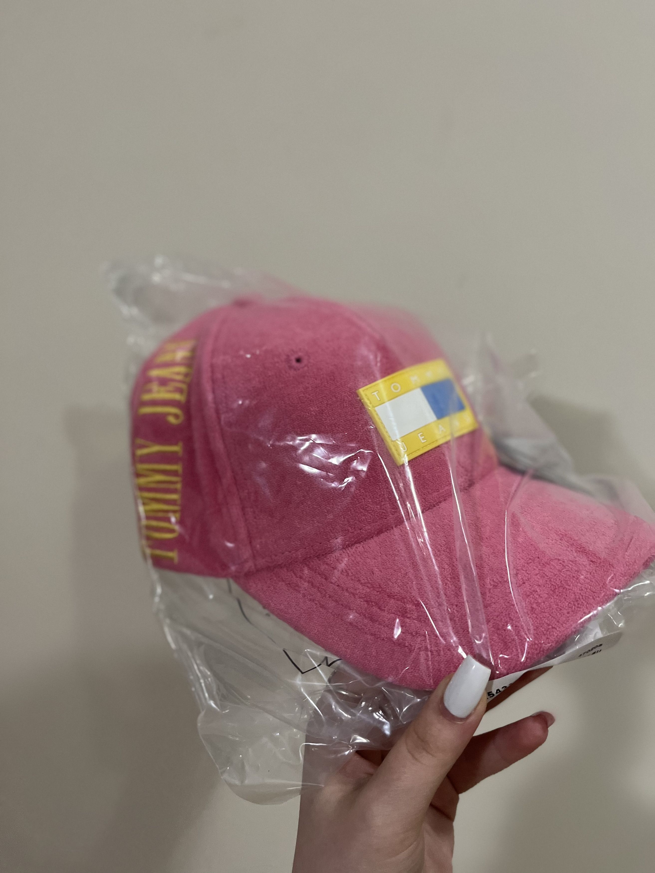 Tommy Hilfiger Tommy Hilfiger pink unisex cap Size ONE SIZE - 4 Thumbnail