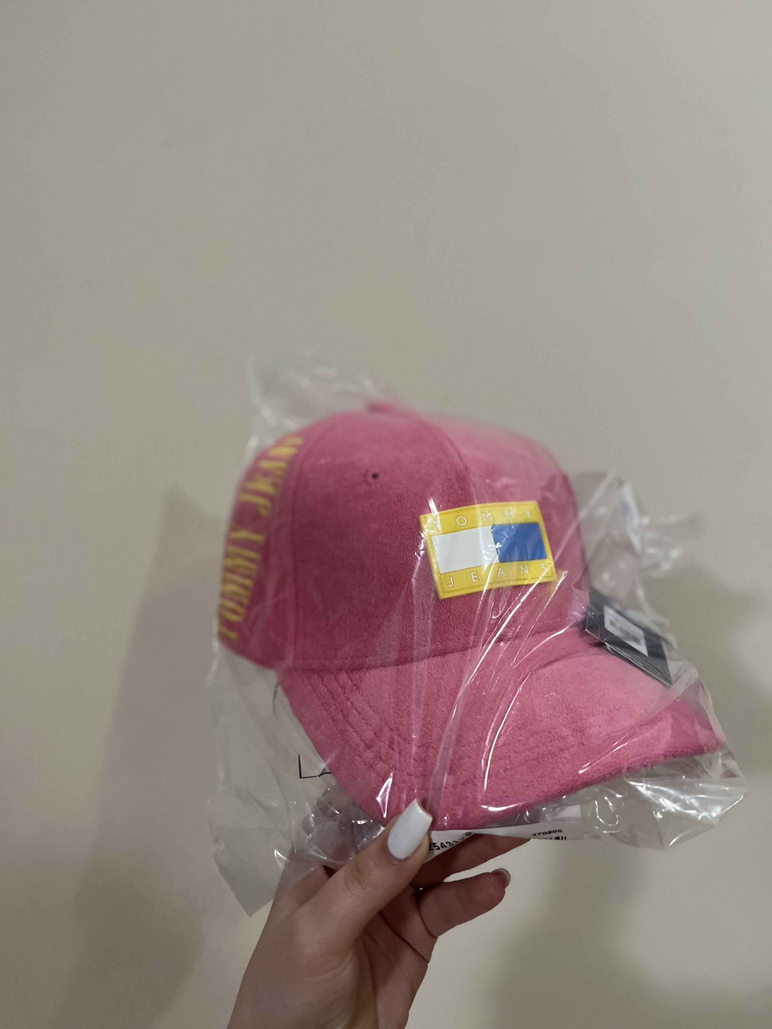Tommy Hilfiger Tommy Hilfiger pink unisex cap Size ONE SIZE - 2 Thumbnail