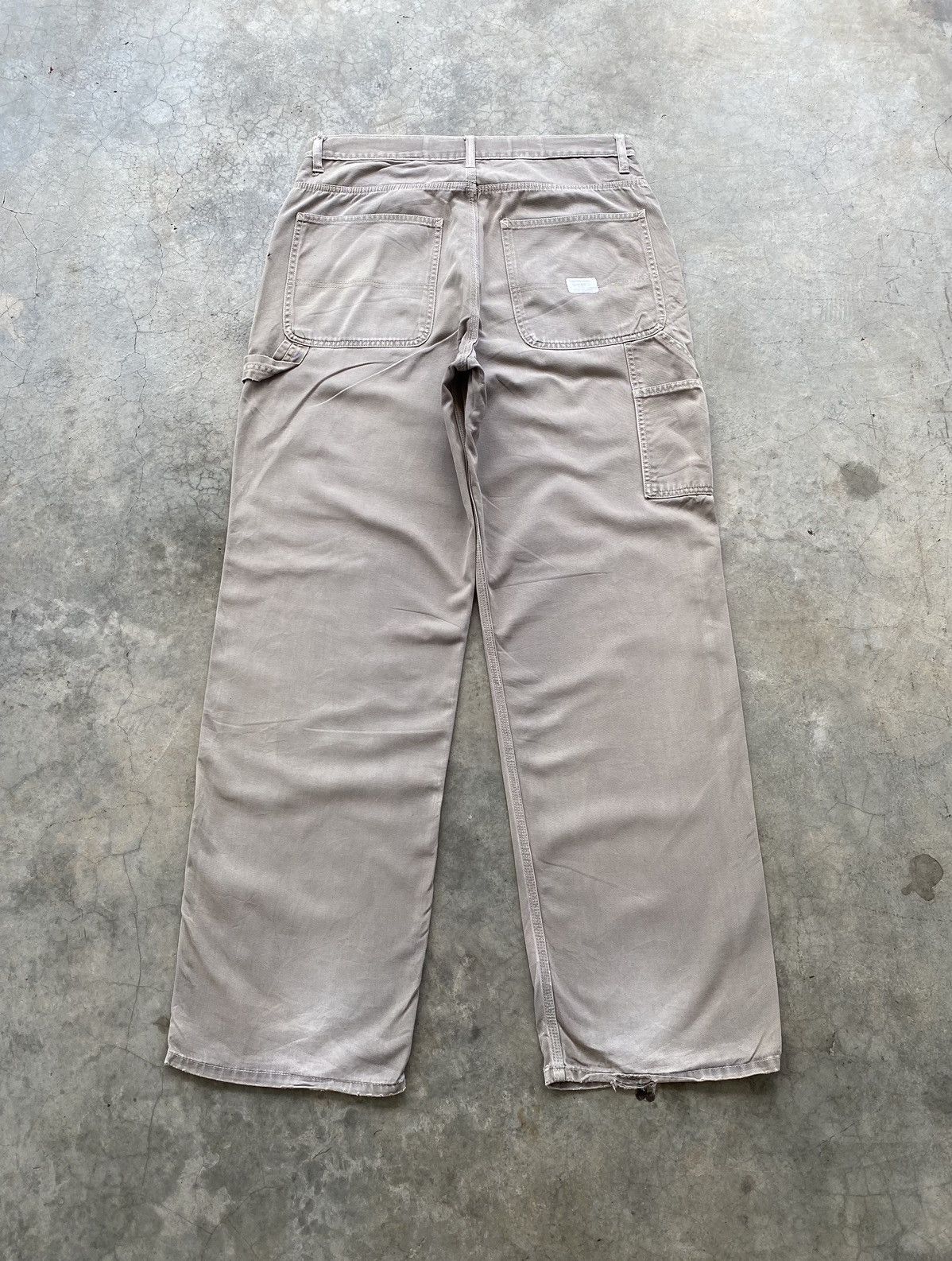 Gap 🔥VINTAGE GAP KANYE STYLE FADED CARPENTER PANTS Size US 33 - 1 Thumbnail