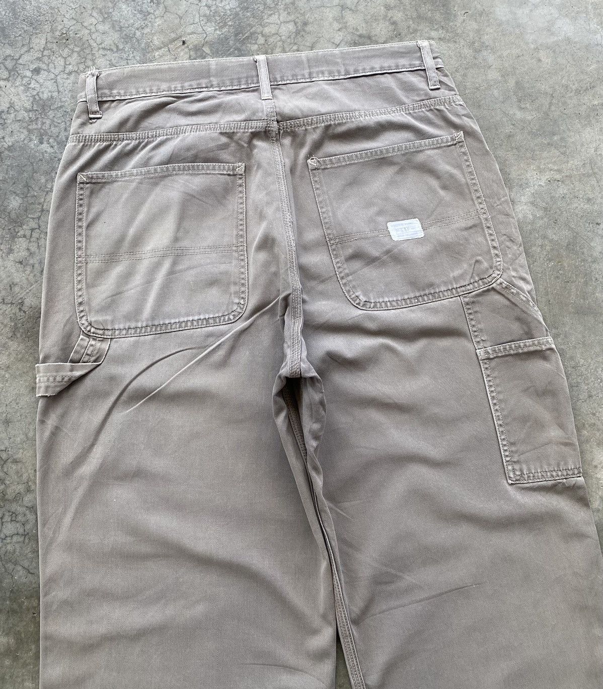 Gap 🔥VINTAGE GAP KANYE STYLE FADED CARPENTER PANTS Size US 33 - 7 Thumbnail