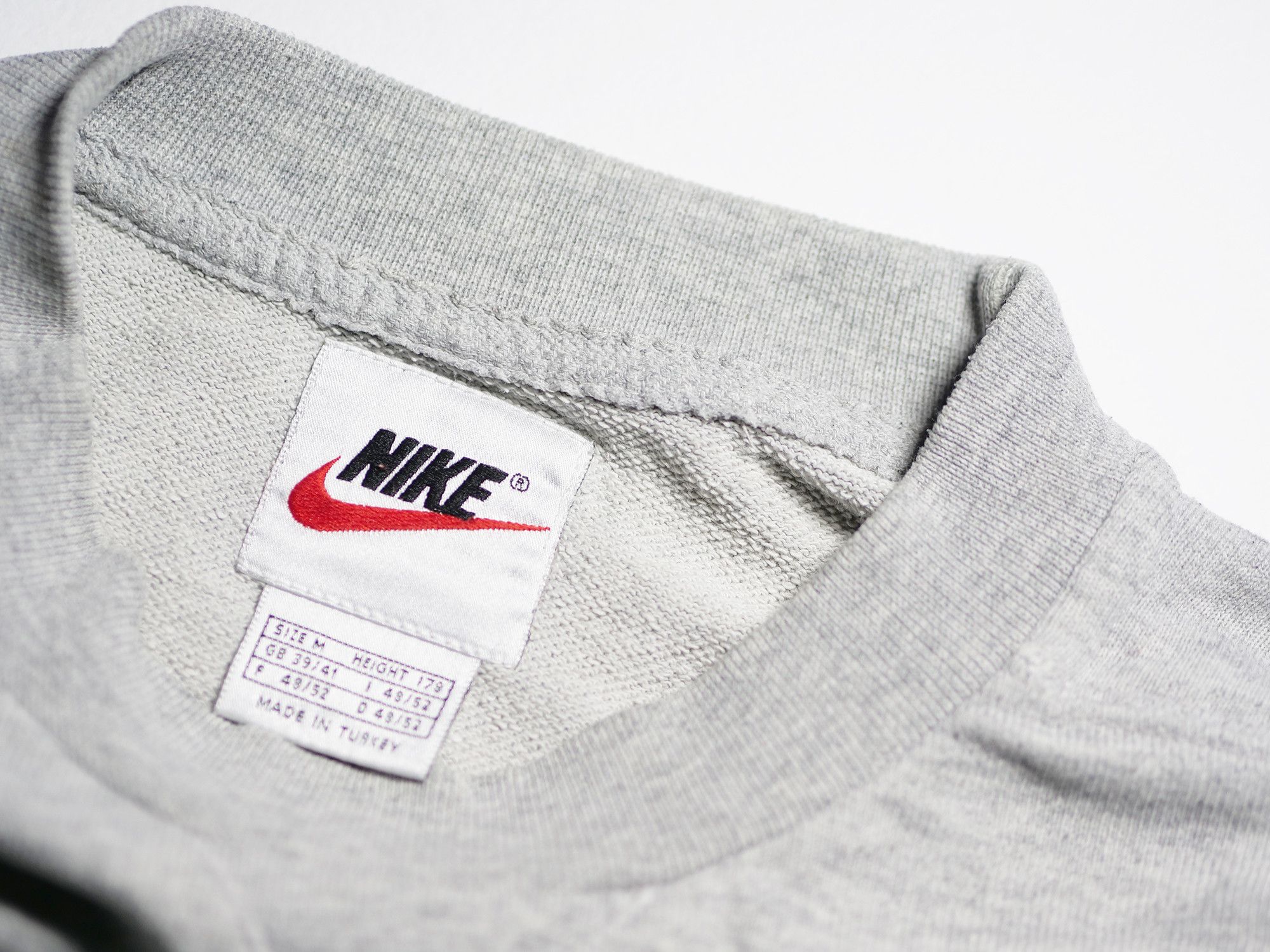 Nike Nike big logo vintage 90s sweatshirt Size US M / EU 48-50 / 2 - 2 Thumbnail