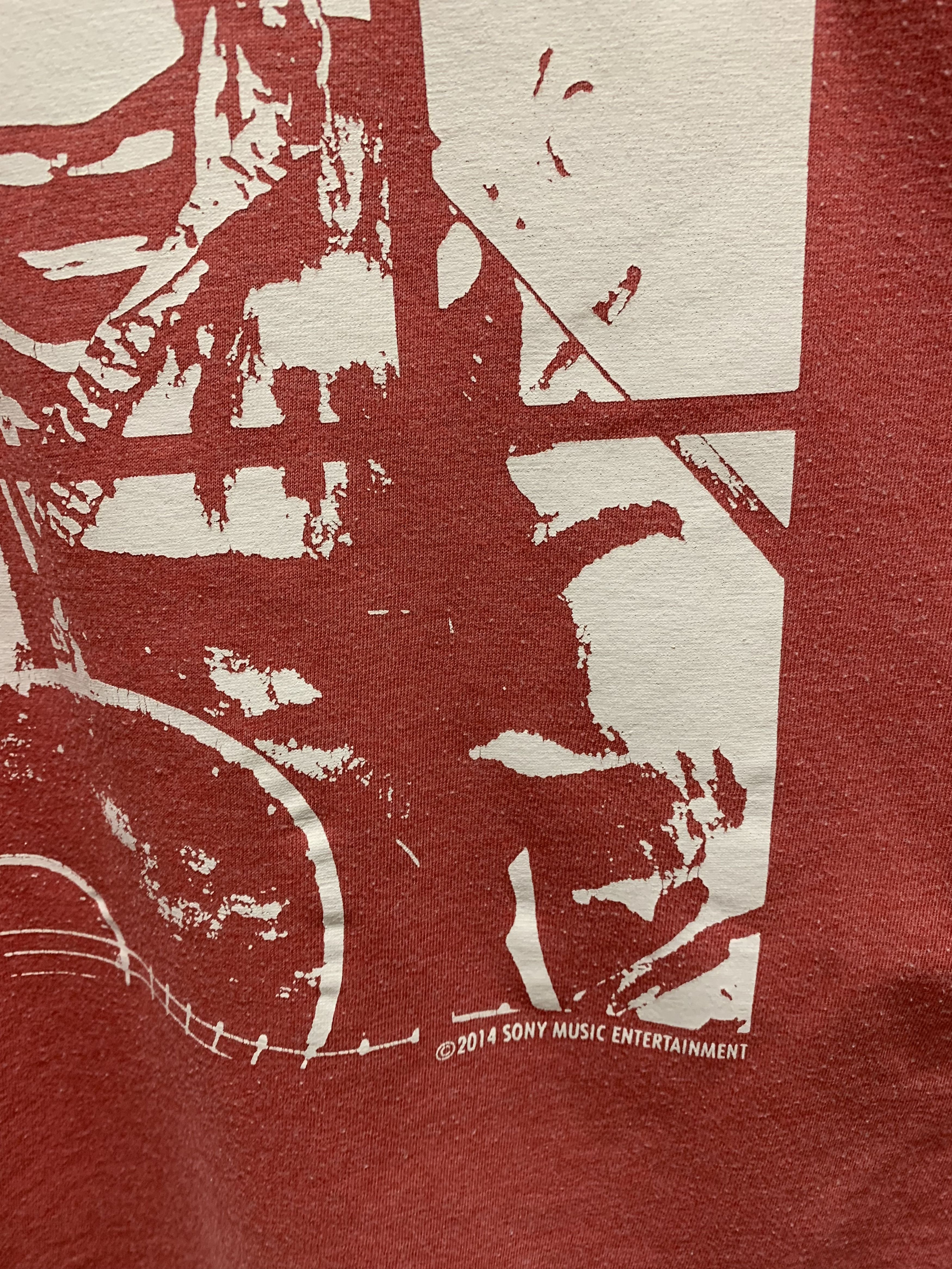 Band Tees Bob Dylan 2014 big logo pink rock t-shirt L Size US L / EU 52-54 / 3 - 3 Thumbnail