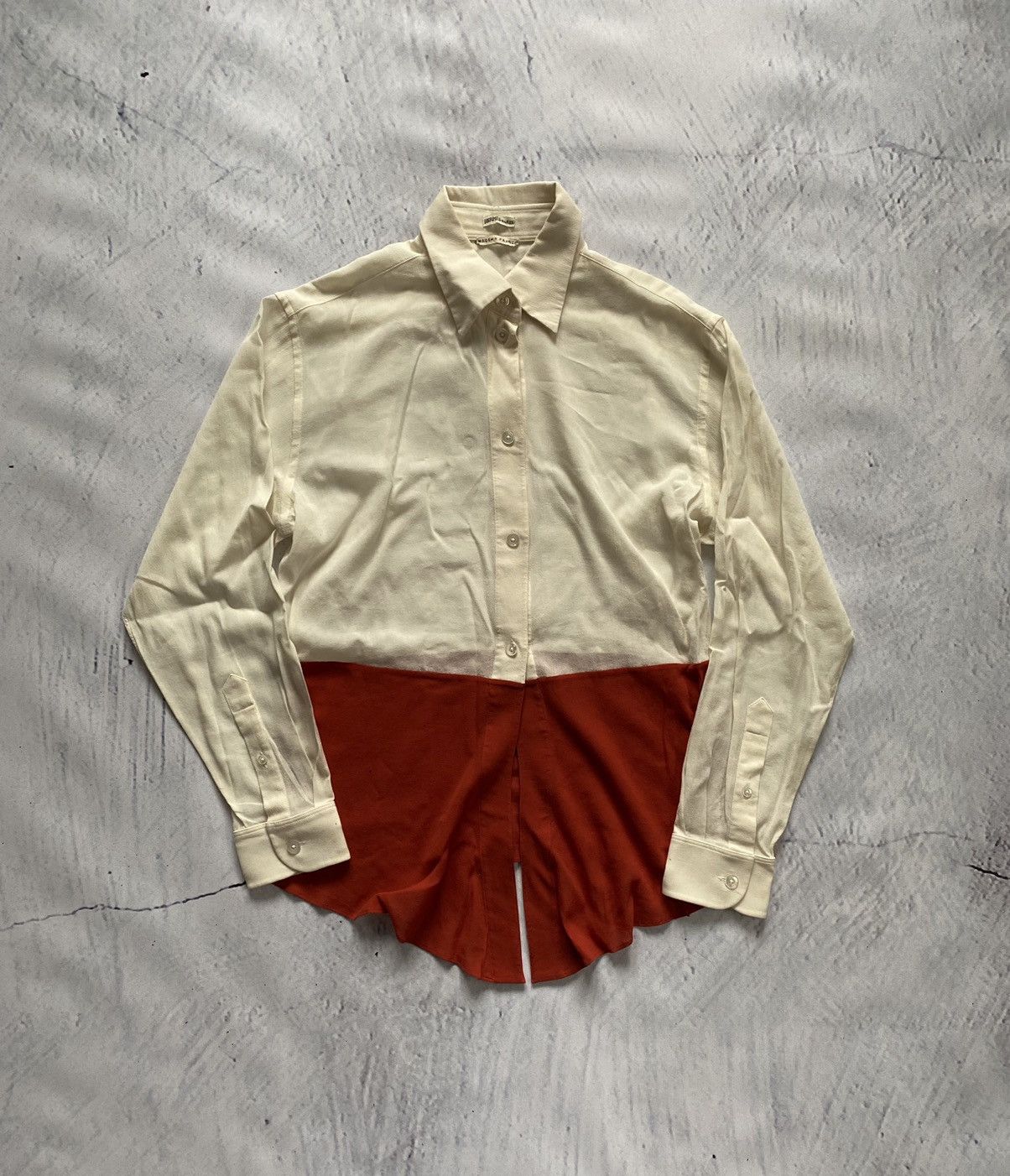 Hermes Hermès by Maison Margiela silk shirt | Grailed