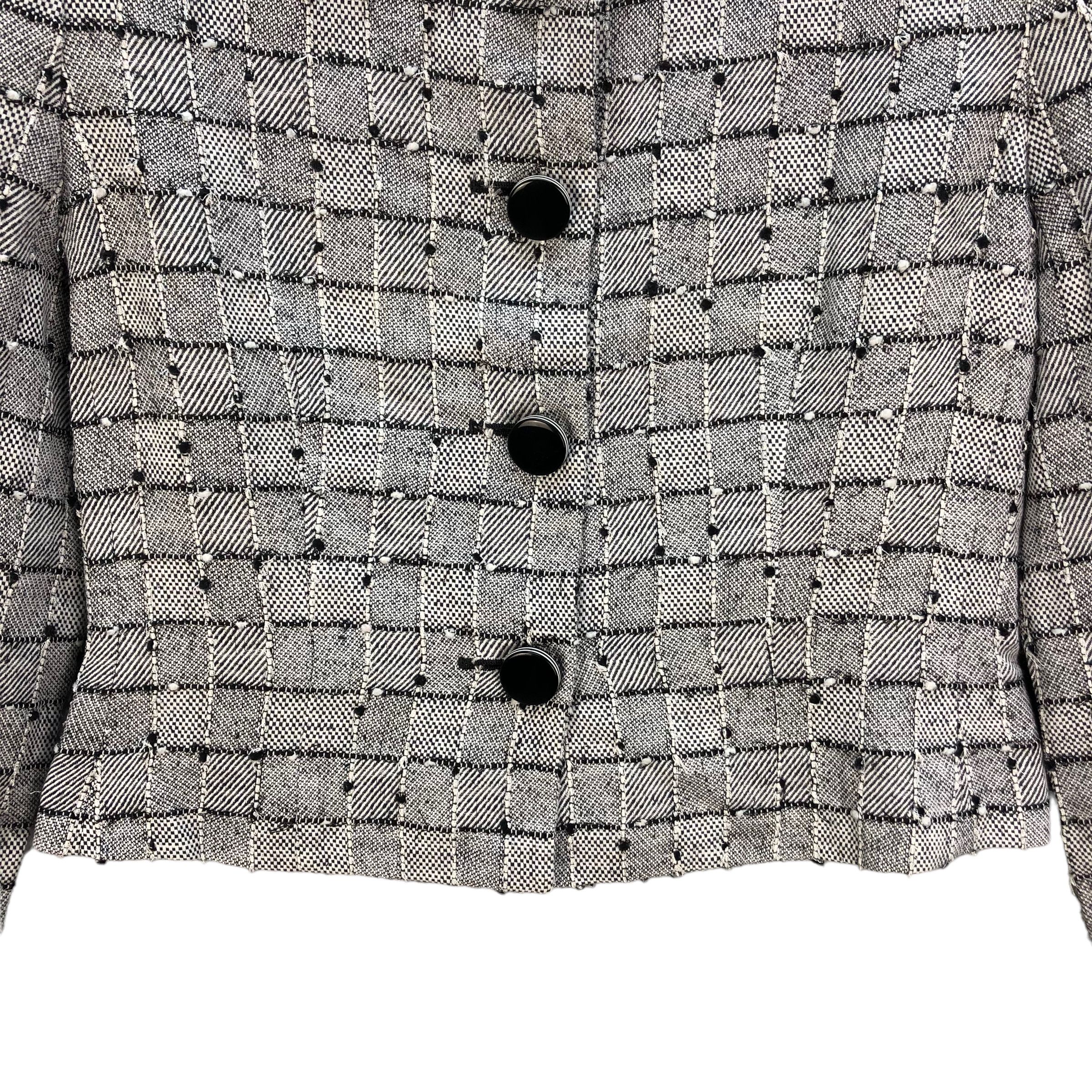 Christian Dior Monsieur VINTAGE CHRISTIAN DIOR TWEED JACKET #6956-102 Size S / US 4 / IT 40 - 3 Thumbnail