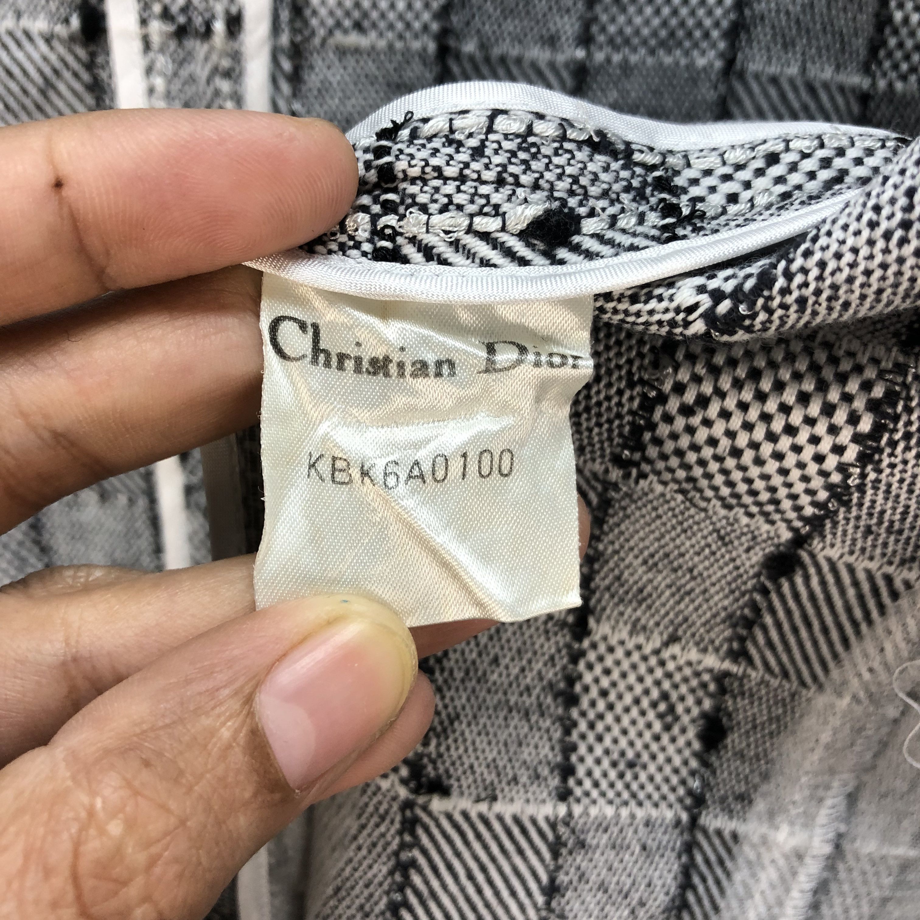 Christian Dior Monsieur VINTAGE CHRISTIAN DIOR TWEED JACKET #6956-102 Size S / US 4 / IT 40 - 9 Thumbnail
