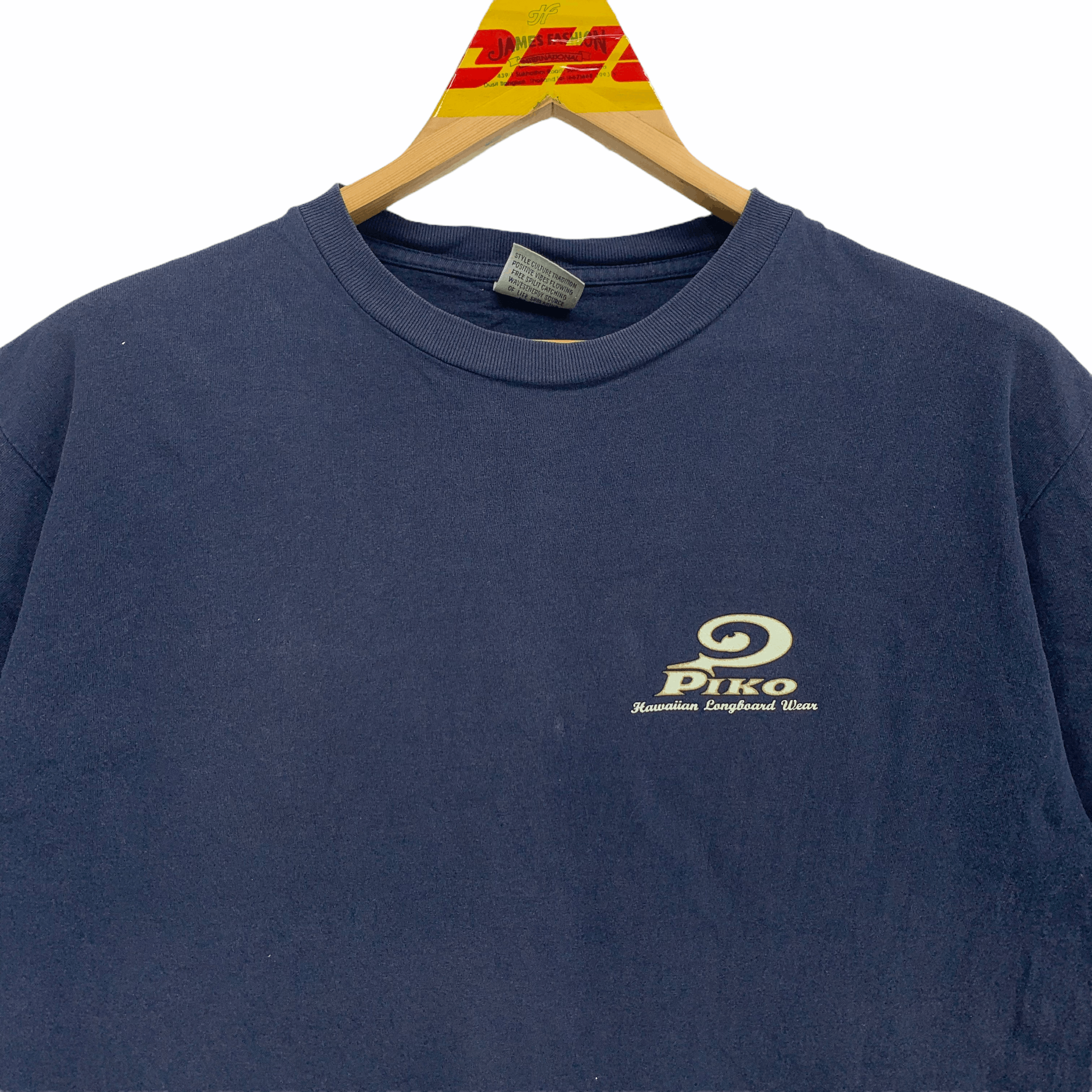 Other Vintage 90's Piko Big Logo Single Stitch T Shirt #3117-114 Size US L / EU 52-54 / 3 - 4 Thumbnail