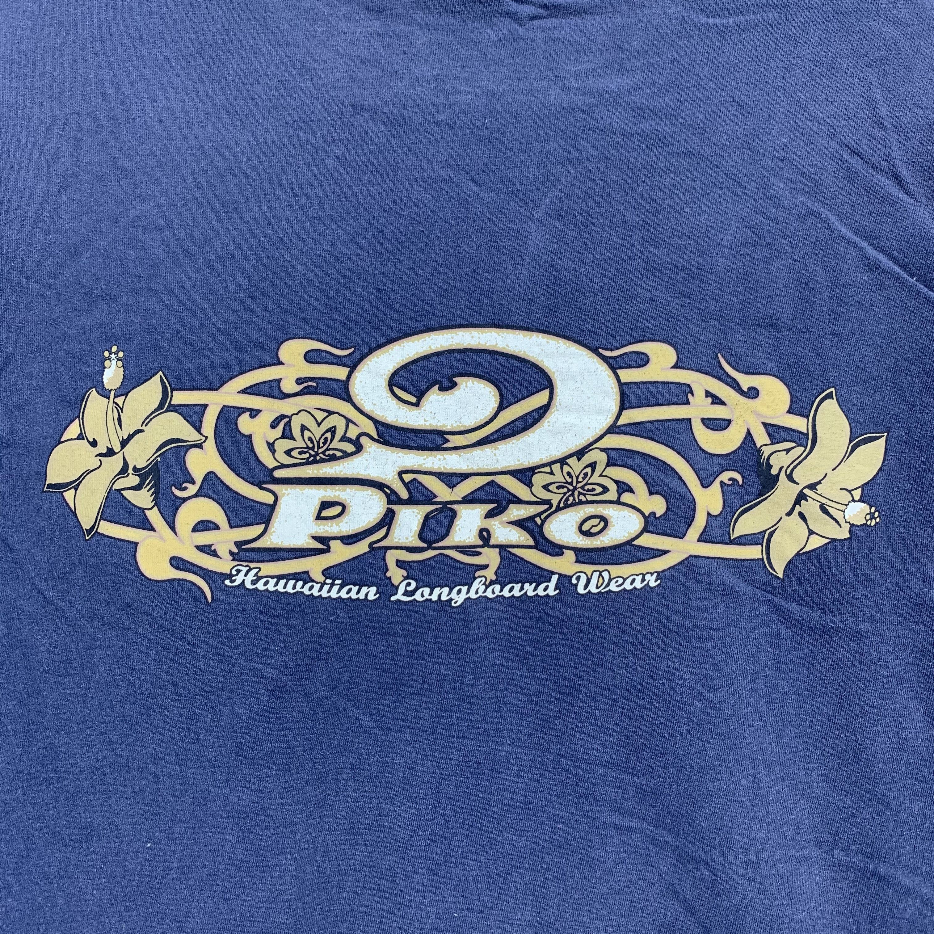 Other Vintage 90's Piko Big Logo Single Stitch T Shirt #3117-114 Size US L / EU 52-54 / 3 - 2 Thumbnail