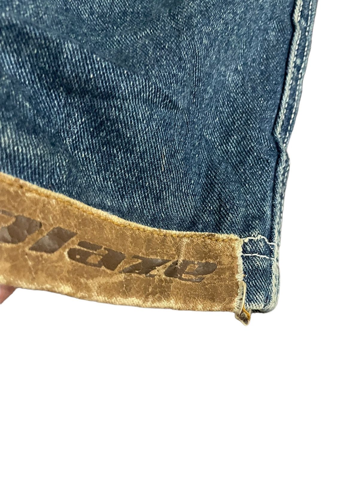 Other Rare🌟Johnny Blaze 90s Spit Fire Baggy Cargo Pocket Jeans Size US 36 / EU 52 - 19 Thumbnail