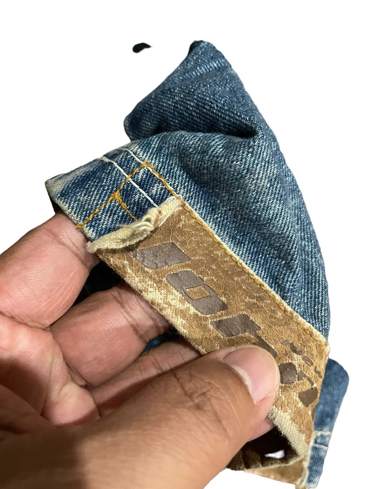 Other Rare🌟Johnny Blaze 90s Spit Fire Baggy Cargo Pocket Jeans Size US 36 / EU 52 - 18 Thumbnail