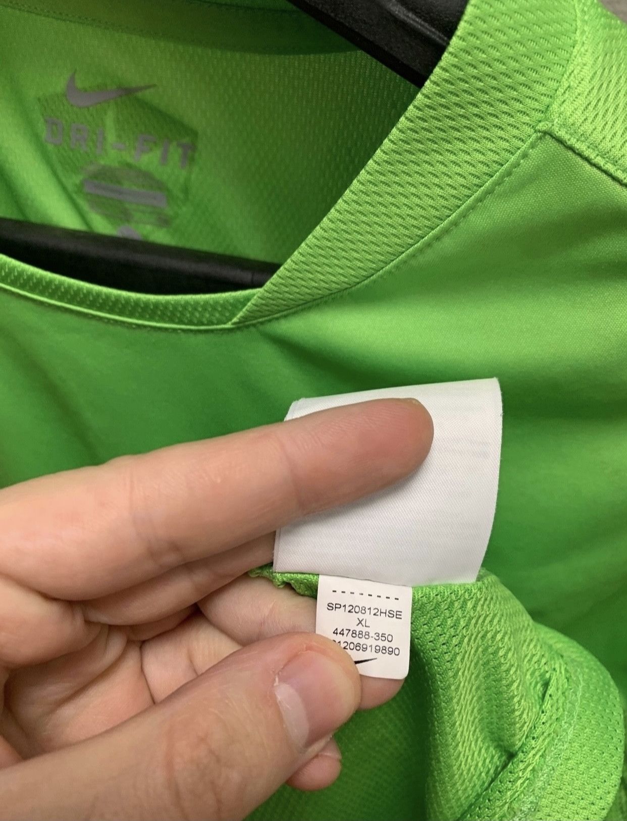 Nike Portugal Nike Soccer jersey Xl green football Size US XL / EU 56 / 4 - 4 Thumbnail
