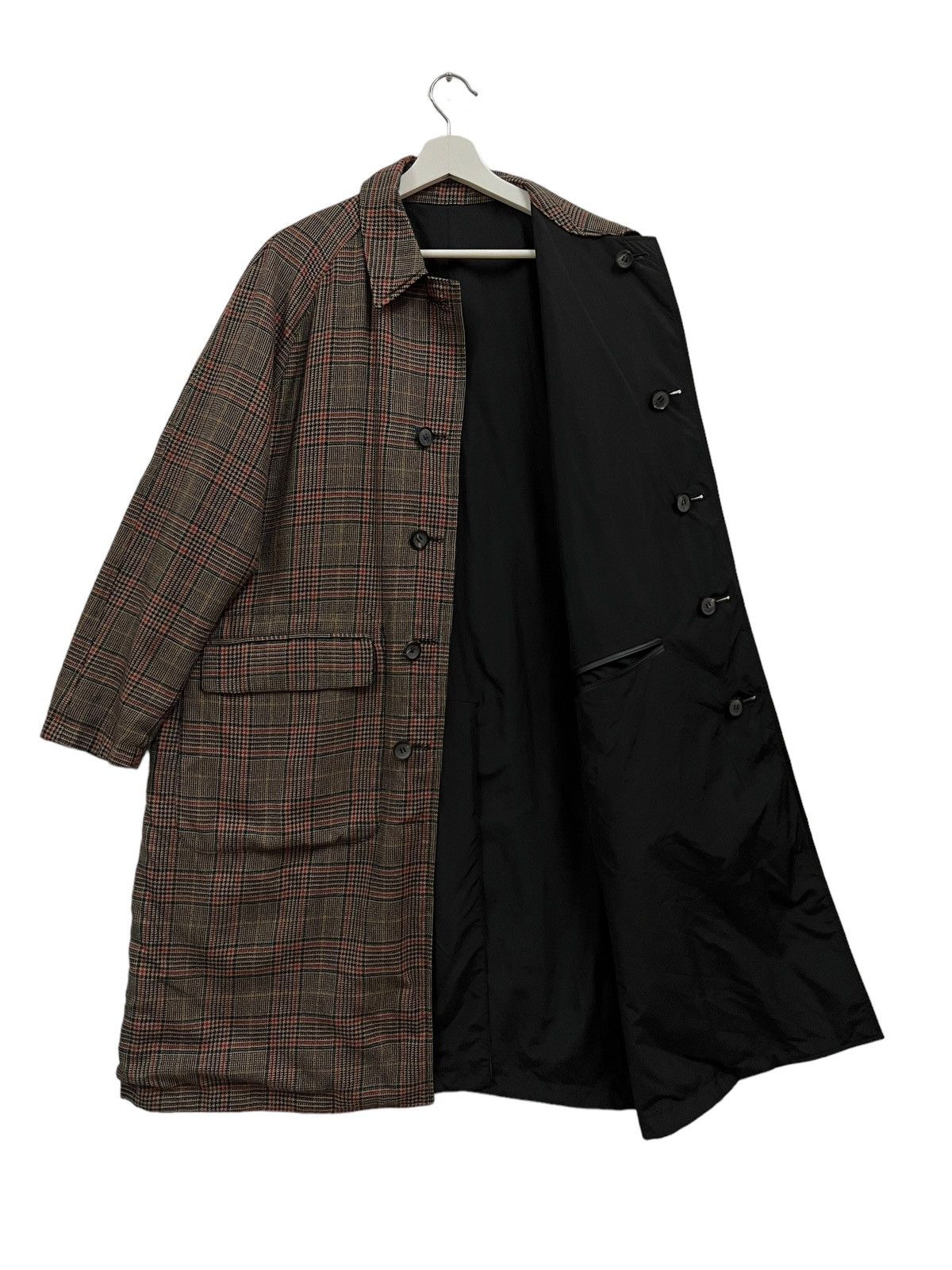 Japanese Brand 💥 UNITED TOKYO REVERSIBLE CHECKERED COAT Size US M / EU 48-50 / 2 - 4 Thumbnail