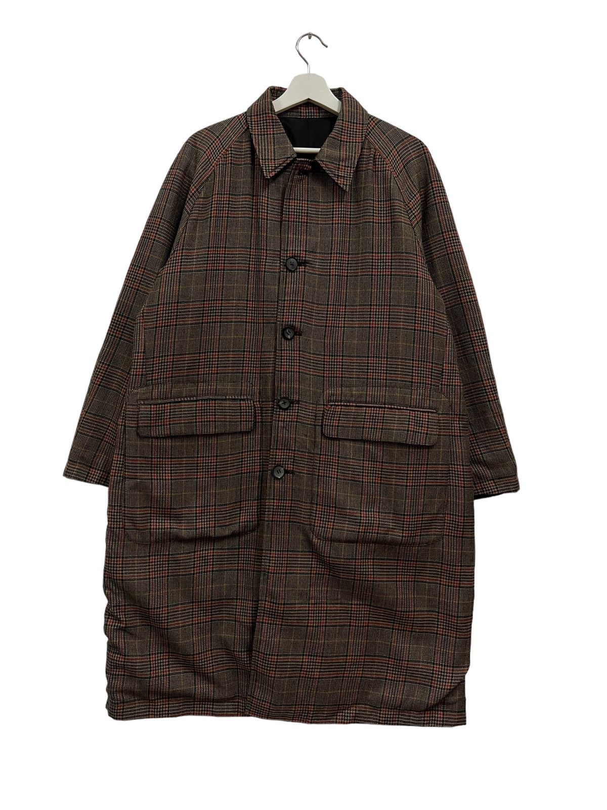 Japanese Brand 💥 UNITED TOKYO REVERSIBLE CHECKERED COAT Size US M / EU 48-50 / 2 - 2 Thumbnail