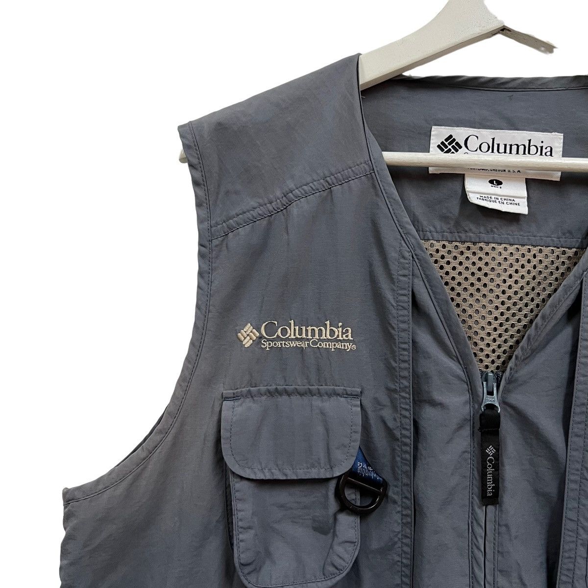 Columbia × Freemans Sporting Club 💥 COLUMBIA TACTICAL MULTI POCKET MESH TANK TOP VEST Size US L / EU 52-54 / 3 - 3 Thumbnail