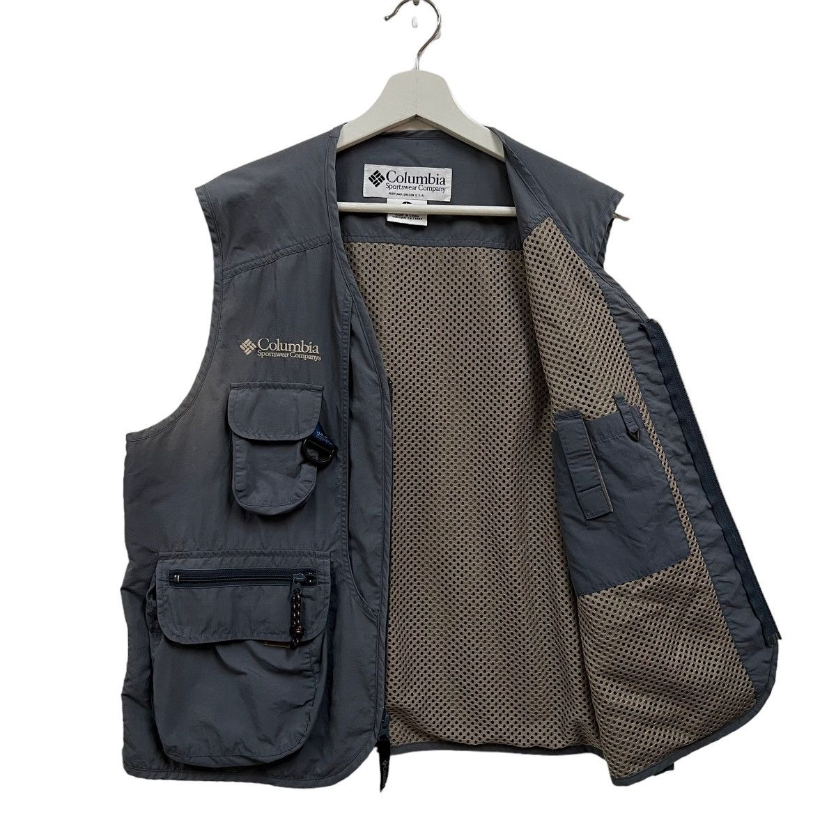 Columbia × Freemans Sporting Club 💥 COLUMBIA TACTICAL MULTI POCKET MESH TANK TOP VEST Size US L / EU 52-54 / 3 - 4 Thumbnail