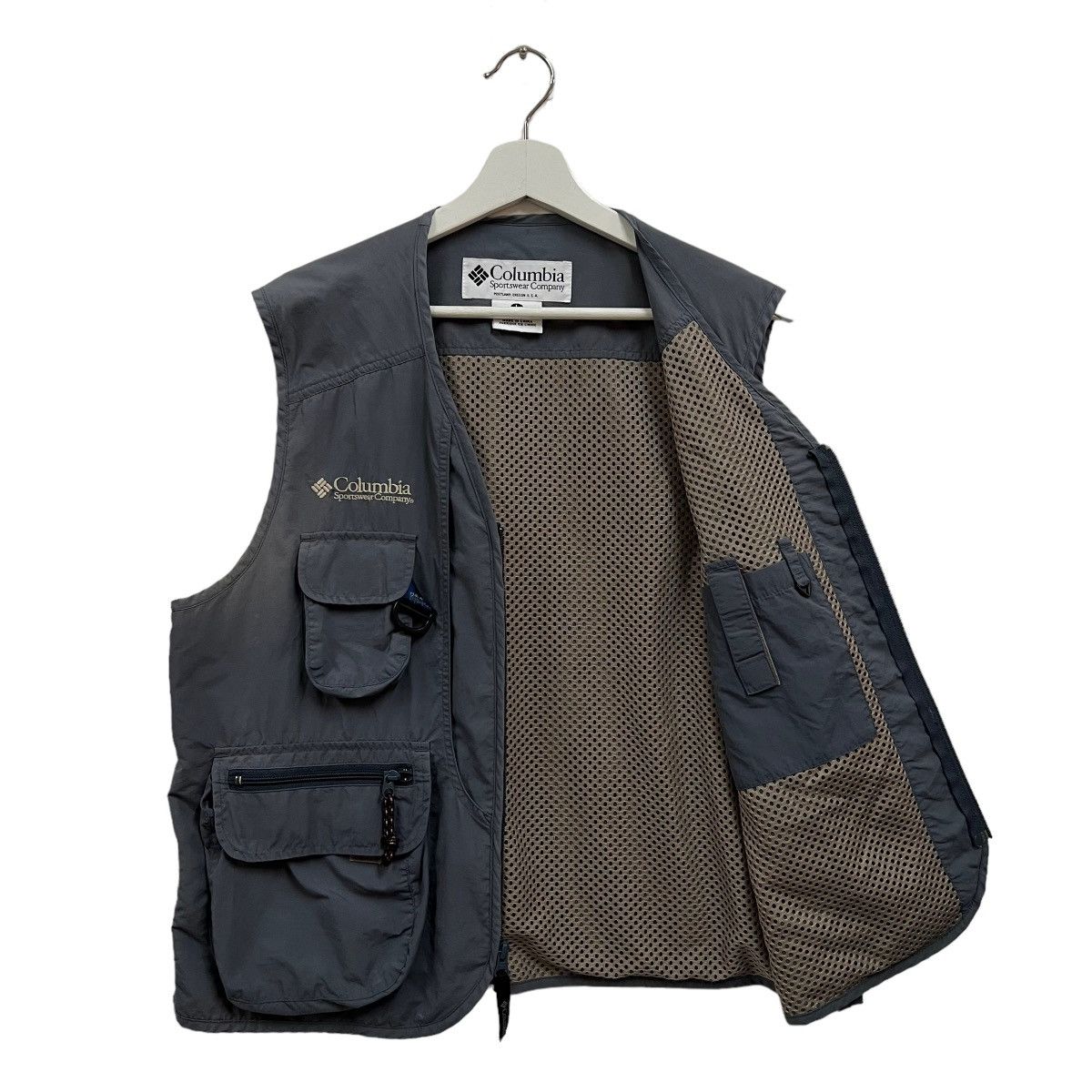 Columbia × Freemans Sporting Club 💥 COLUMBIA TACTICAL MULTI POCKET MESH TANK TOP VEST Size US L / EU 52-54 / 3 - 5 Thumbnail