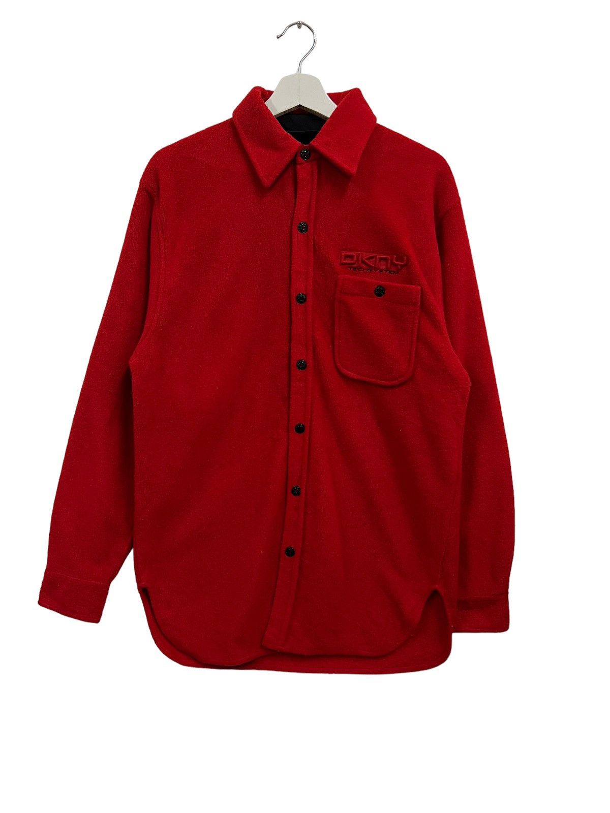 DKNY × Rap Tees × Vintage VINTAGE DKNY TECHSYSTEM FLEECE JACKET Size US S / EU 44-46 / 1 - 2 Thumbnail