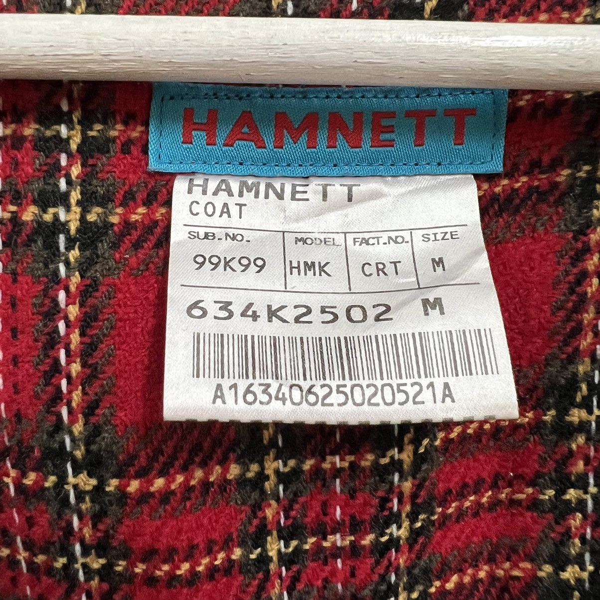 Katharine Hamnett London 💥 KATHARINE HAMNET DENIM PARKA TARTAN LINER Size US M / EU 48-50 / 2 - 8 Thumbnail