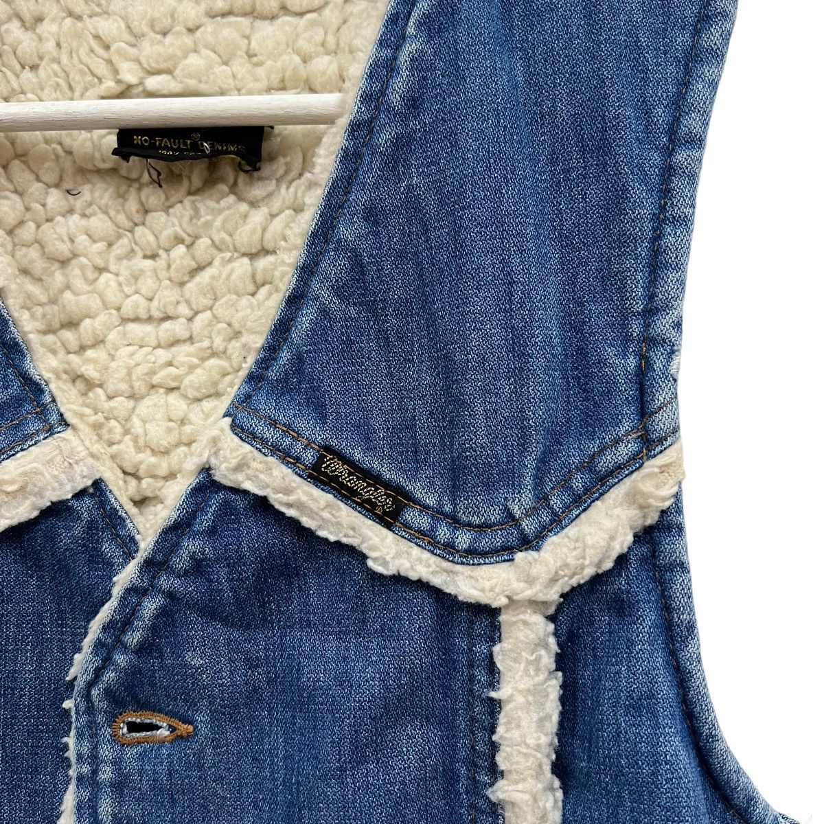 Vintage × Wrangler 💥 Vintage Wrangler sherpa liner Vest Made In Usa Size US S / EU 44-46 / 1 - 5 Thumbnail