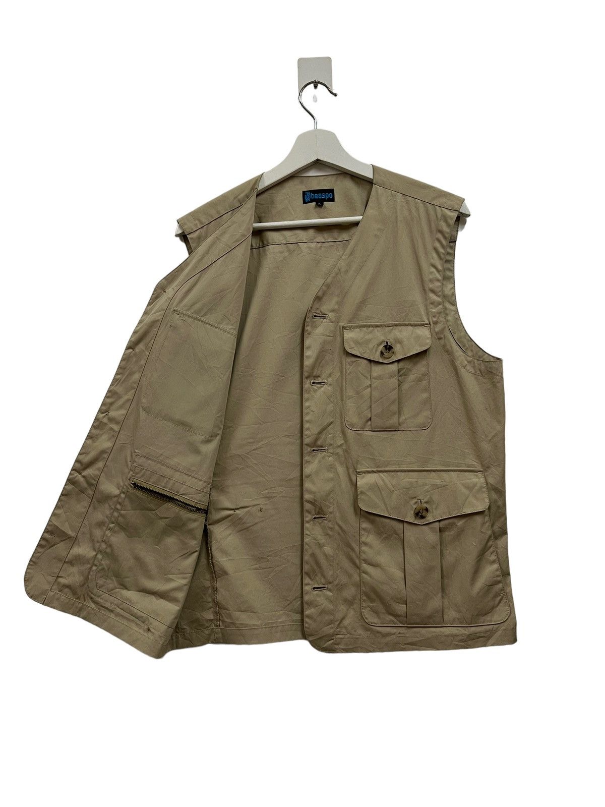 Beauty Beast × Japanese Brand 💥 BEASPO TACTICAL TANK TOP VEST MADE IN JAPAN Size US L / EU 52-54 / 3 - 7 Thumbnail
