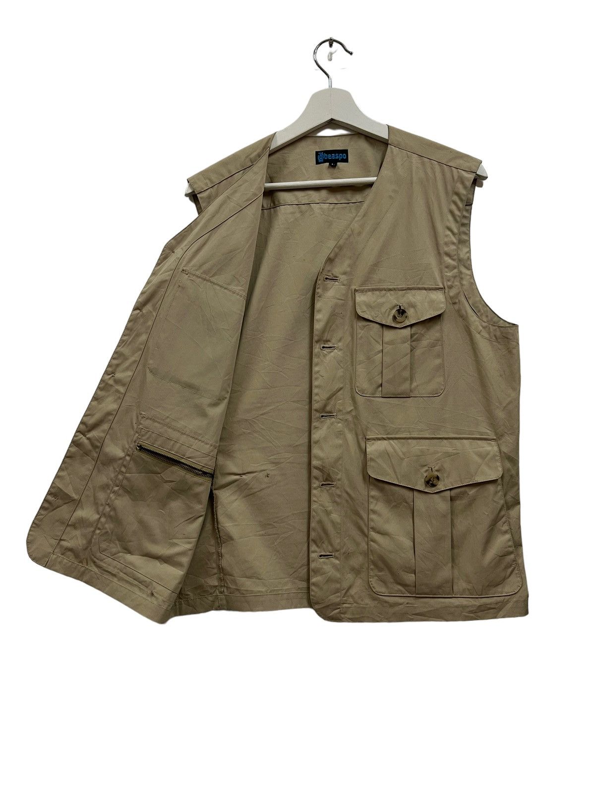 Beauty Beast × Japanese Brand 💥 BEASPO TACTICAL TANK TOP VEST MADE IN JAPAN Size US L / EU 52-54 / 3 - 8 Thumbnail