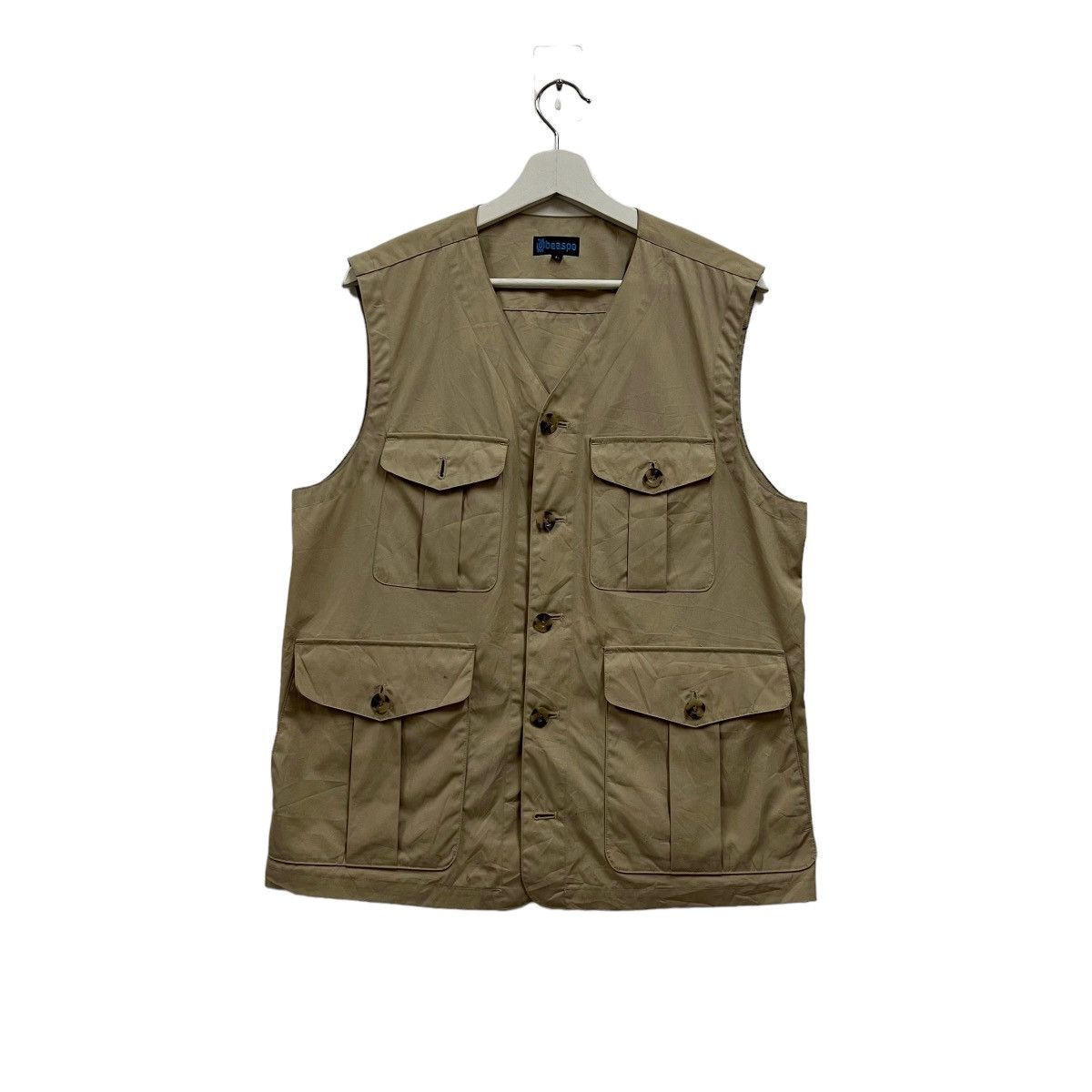 Beauty Beast × Japanese Brand 💥 BEASPO TACTICAL TANK TOP VEST MADE IN JAPAN Size US L / EU 52-54 / 3 - 5 Thumbnail