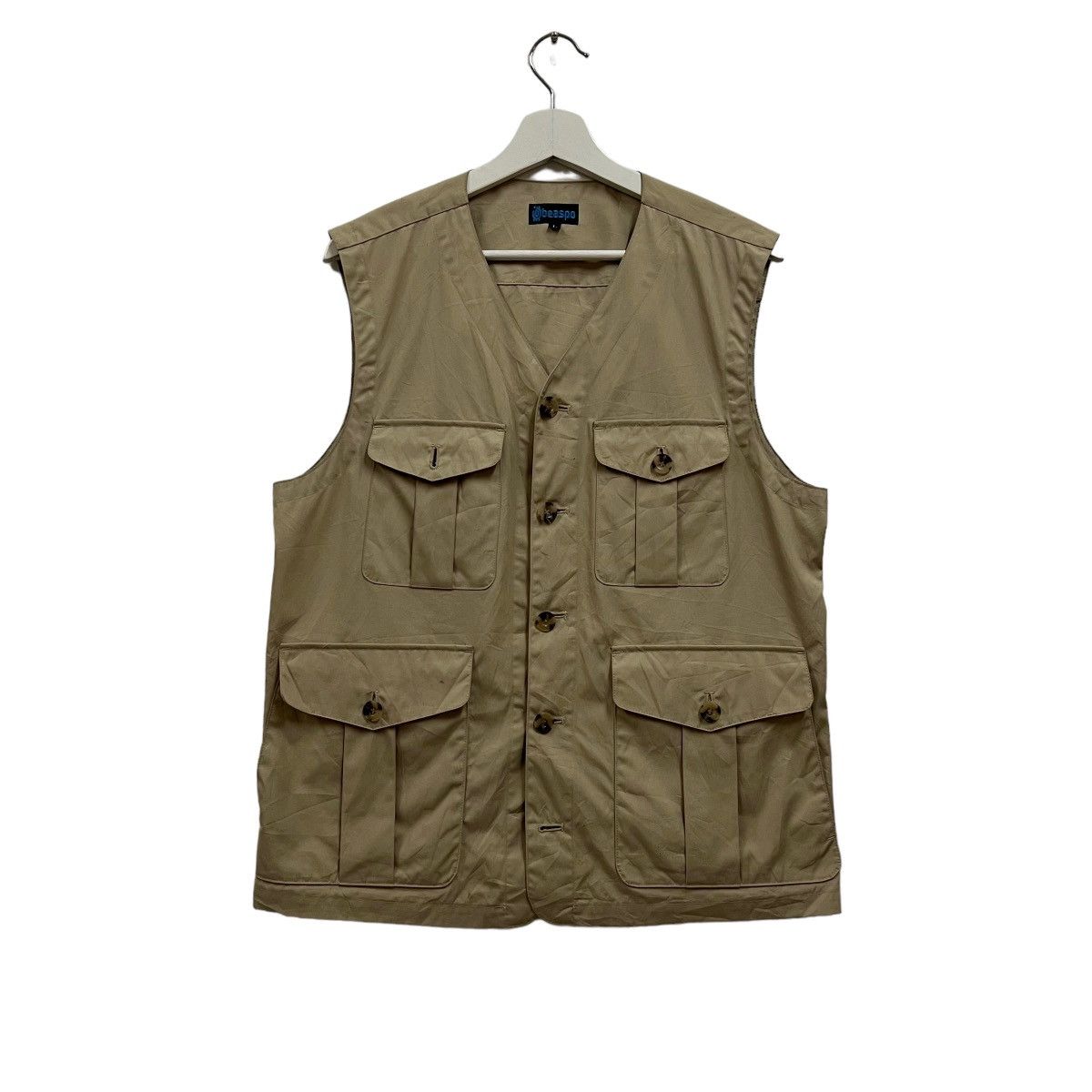 Beauty Beast × Japanese Brand 💥 BEASPO TACTICAL TANK TOP VEST MADE IN JAPAN Size US L / EU 52-54 / 3 - 1 Thumbnail