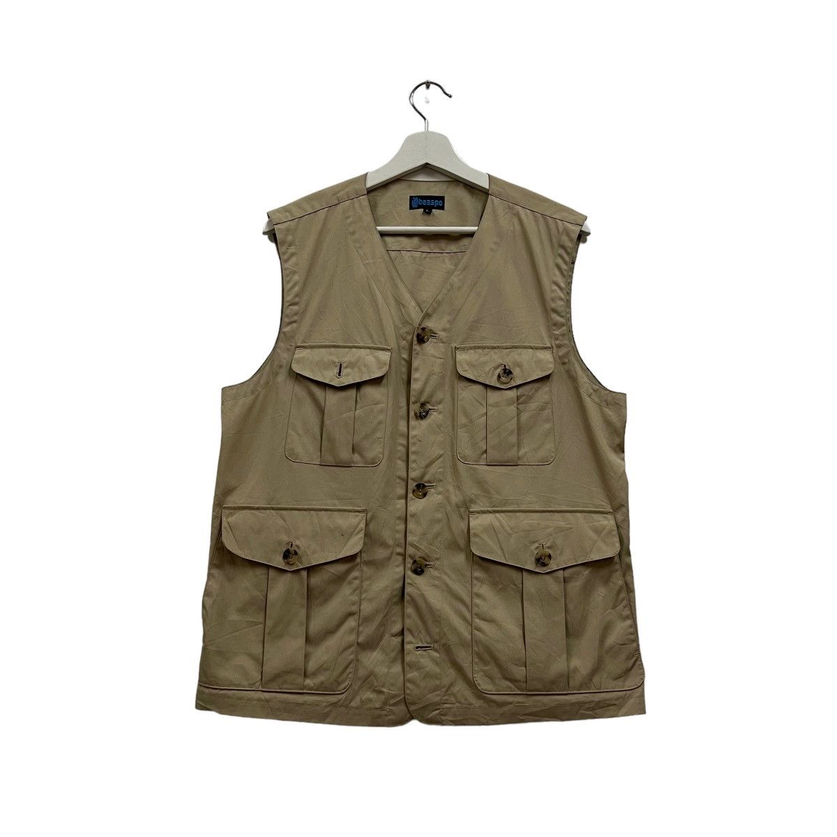 Beauty Beast × Japanese Brand 💥 BEASPO TACTICAL TANK TOP VEST MADE IN JAPAN Size US L / EU 52-54 / 3 - 2 Thumbnail