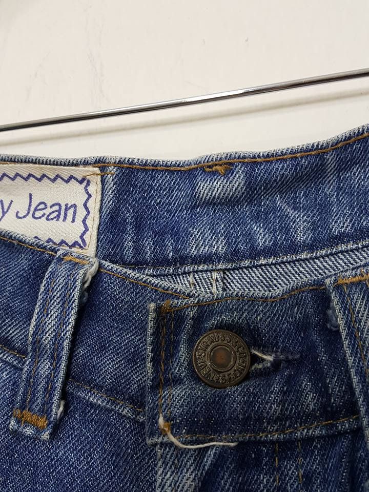 Designer × Levi's × Levi's Made & Crafted Studded Leather Trim Hem Boot Cut Denim Jeans Size US 30 / EU 46 - 19 Thumbnail