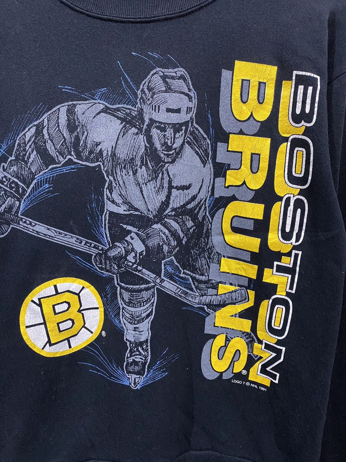 NHL Vintage 1991 NHL Boston Bruins Sweatshirt Size US M / EU 48-50 / 2 - 4 Thumbnail