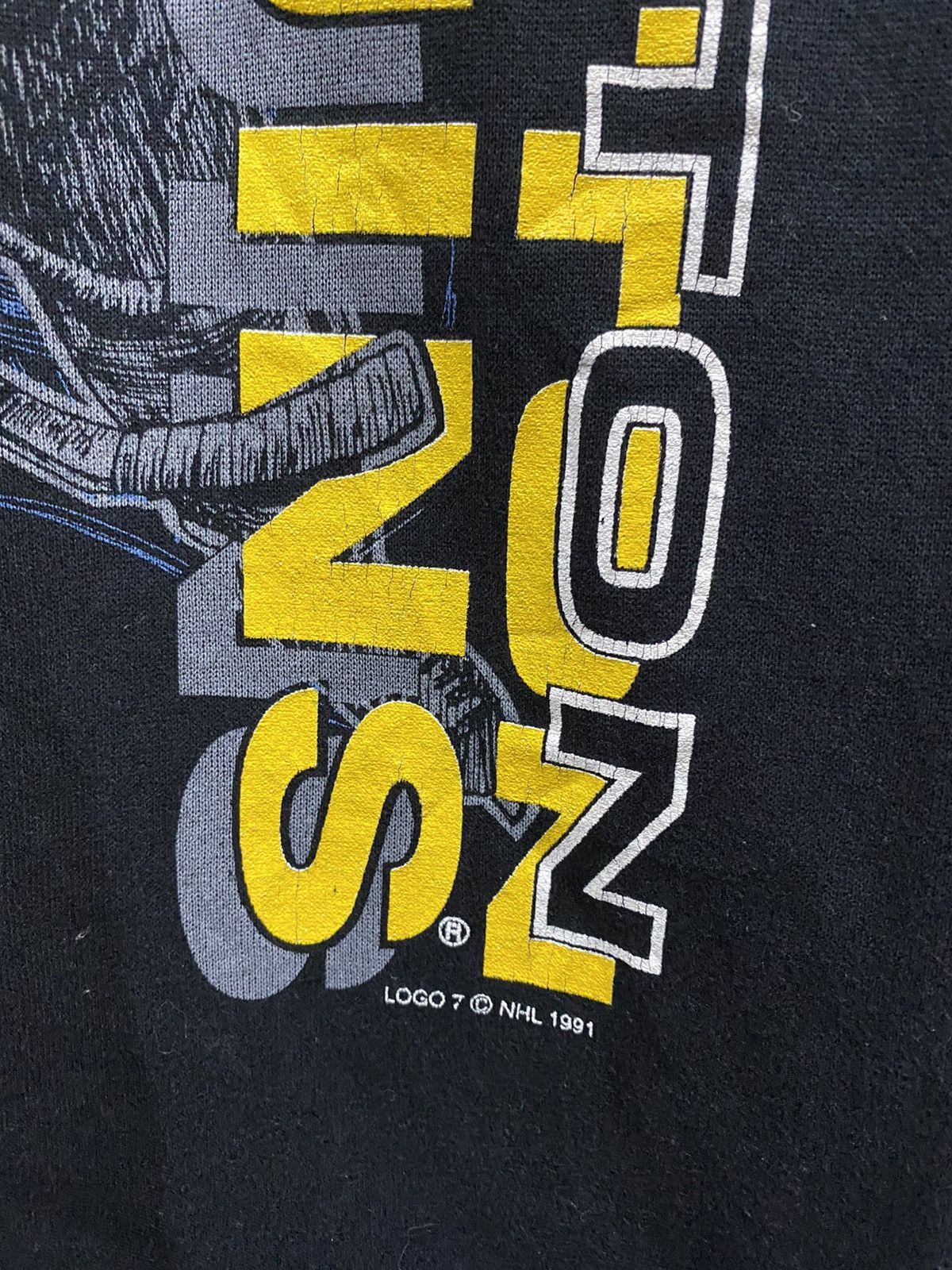 NHL Vintage 1991 NHL Boston Bruins Sweatshirt Size US M / EU 48-50 / 2 - 2 Thumbnail