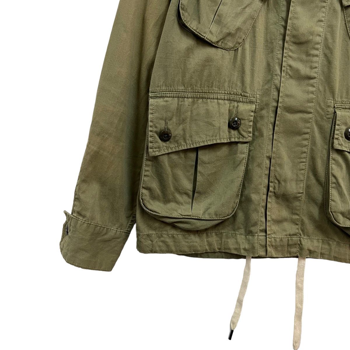 Beams Plus × Japanese Brand 💥 BEAMS RIPSTOP SLANK POCKET MILITARY STYLE JACKET Size US S / EU 44-46 / 1 - 2 Thumbnail