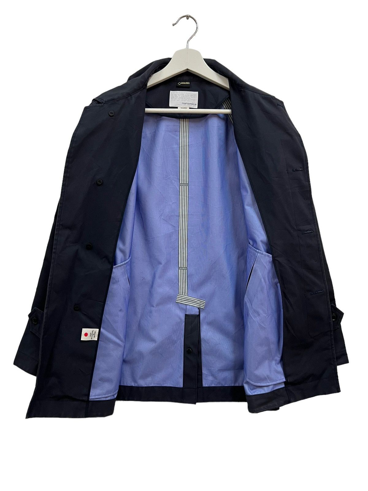 Nanamica 💥 NANAMICA GORETEX TRENCHCOAT JACKET MADE IN JAPAN Size US XS / EU 42 / 0 - 6 Thumbnail