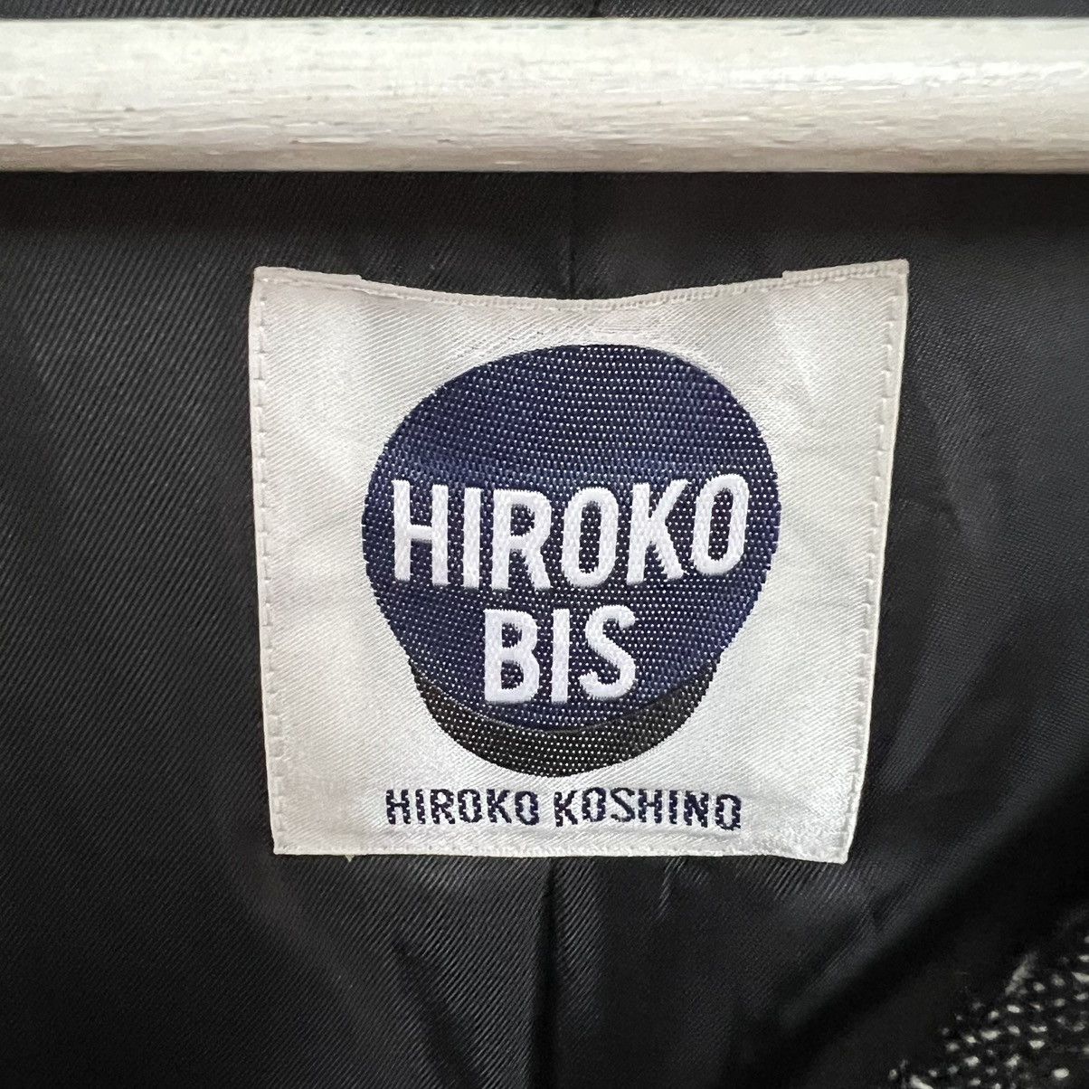 Hiroko Koshino Homme × Japanese Brand 💥 HIROKO KOSHINO FLOWER WOOL COAT JACKET Size US S / EU 44-46 / 1 - 7 Thumbnail