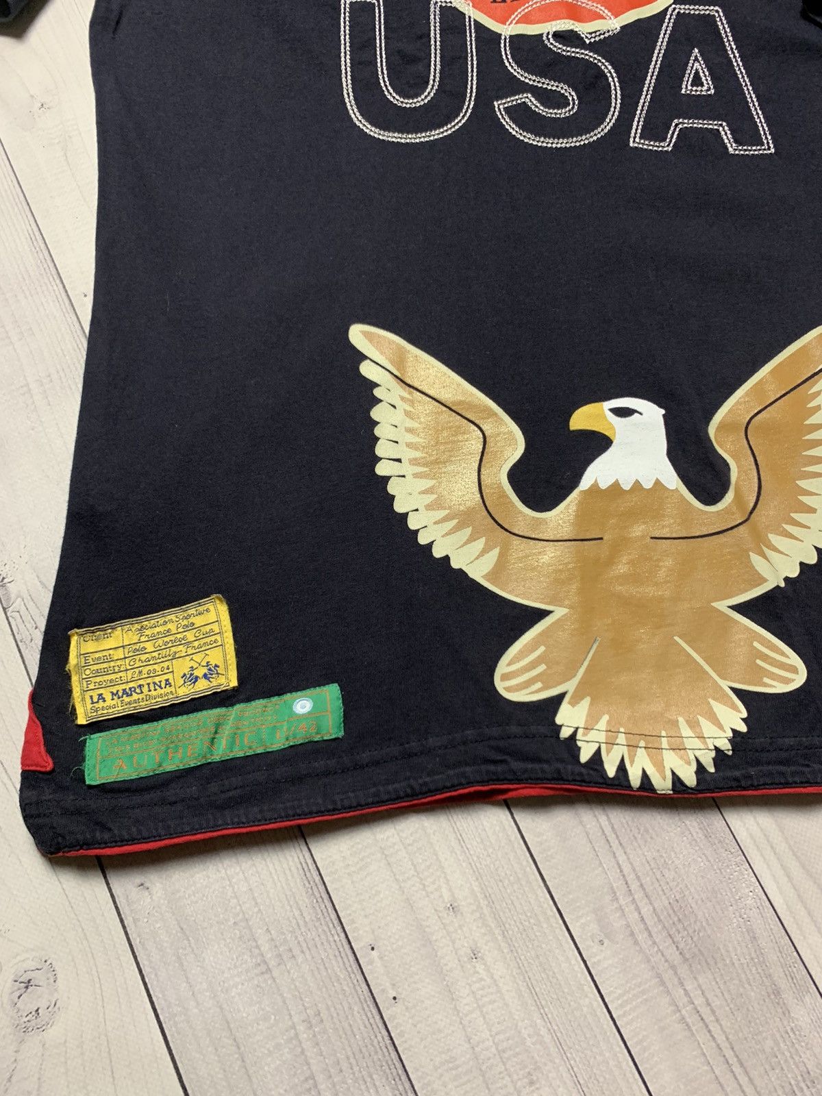 La Martina × Vintage Vintage polo L A Martina USA big logo Eagle size XL rare Size US XL / EU 56 / 4 - 3 Thumbnail