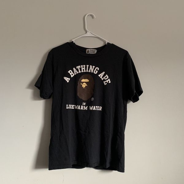 Bape 2015 A BATHING APE IN LUKEWARM WATER Tee Grailed