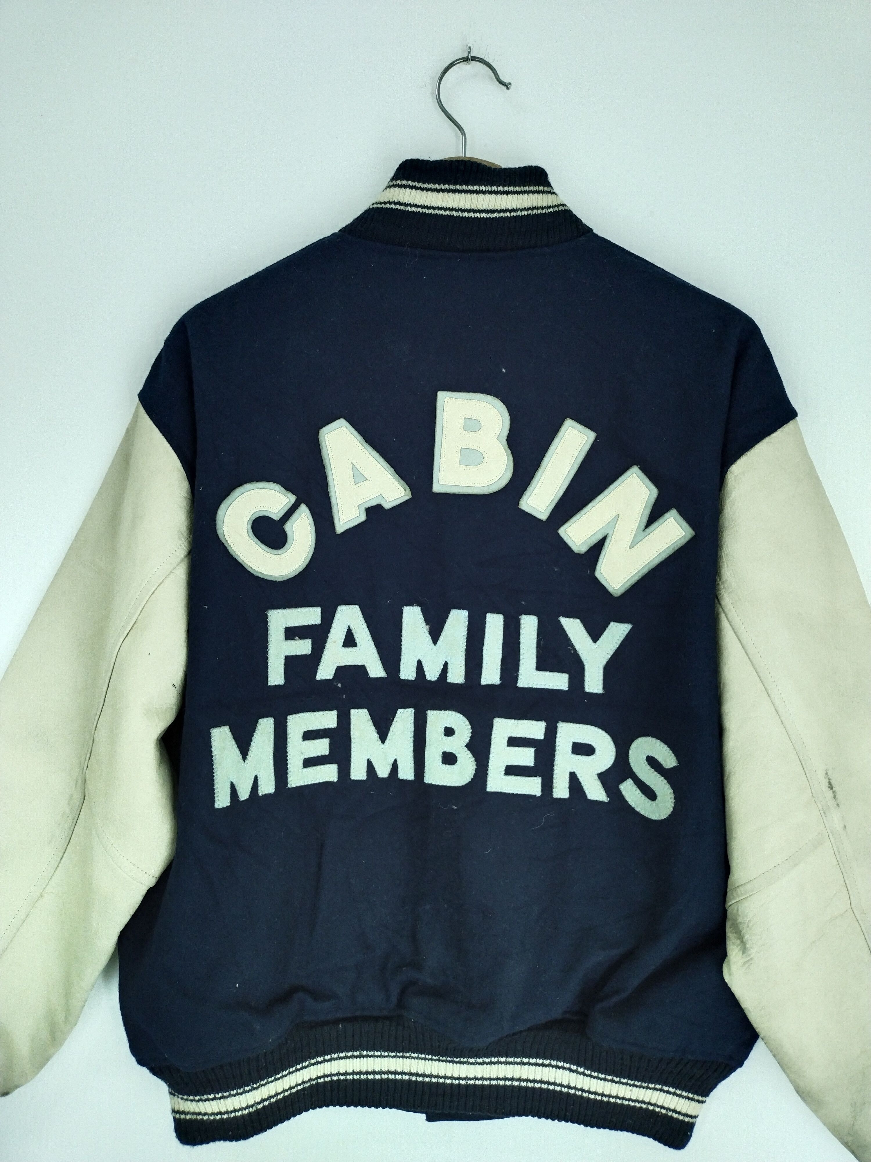 Vintage 70's Vintage Cabin Family Member Varsity Jacket Size US M / EU 48-50 / 2 - 9 Thumbnail